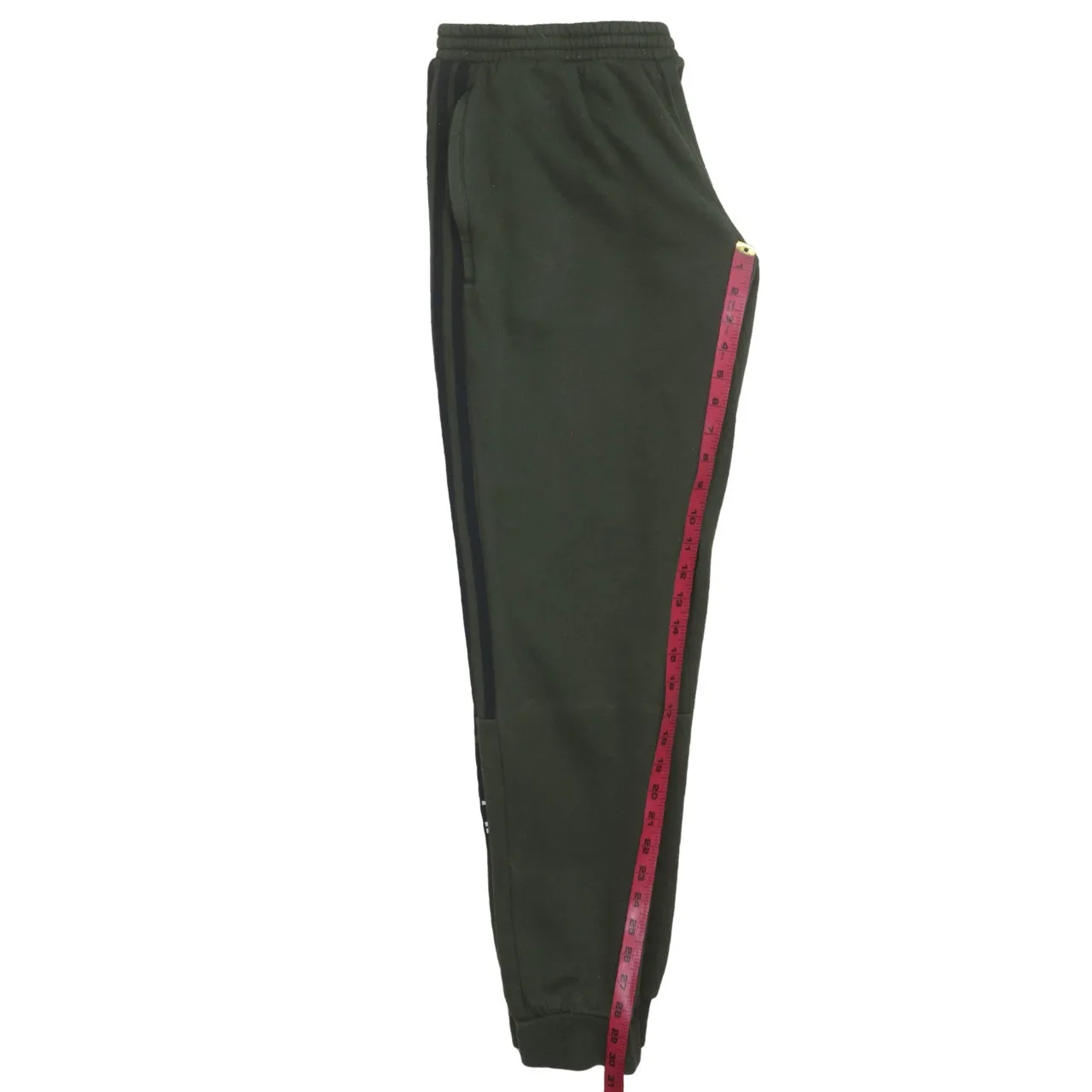 Adidas Dark Green Joggers Men’s XLarge Cuffed Fleece ZX Panelled Leg Printed Logo Sweatpants sold by Vintage Club product image thumbnail 5