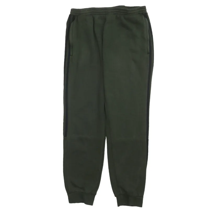 Adidas Dark Green Joggers Men’s XLarge Cuffed Fleece ZX Panelled Leg Printed Logo Sweatpants sold by Vintage Club