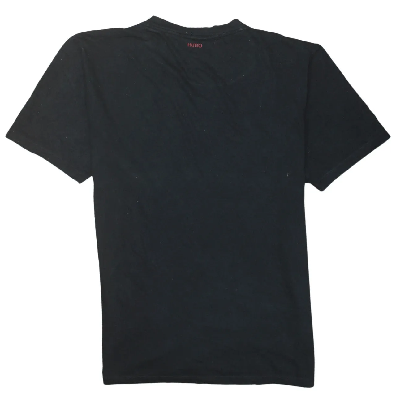 HUGO BOSS Black T Shirt Men's XLarge Small Embroidered Heart Logo Casual Top Tee sold by Vintage Club product image thumbnail 2