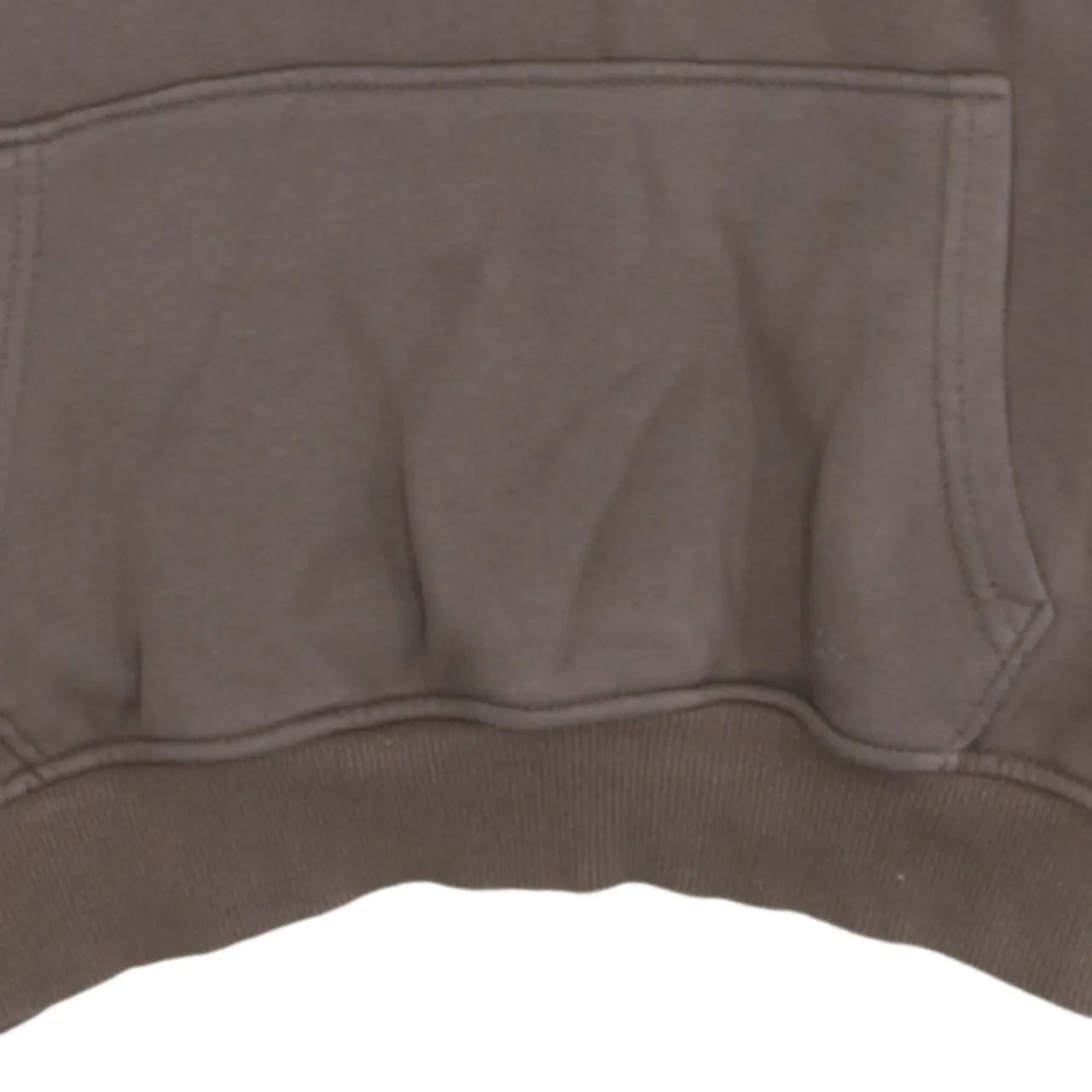 Nike Brown Hoodie Women’s Large Embroidered Swoosh Front Pocket Pullover Sweatshirt sold by Vintage Club product image thumbnail 4