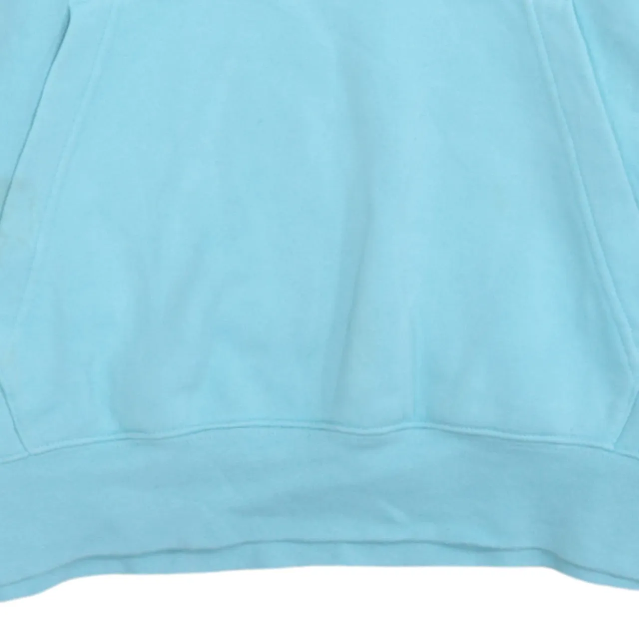 Nike Light Blue Hoodie Men's Small Embroidered Swoosh Logo Pullover Sweatshirt sold by Vintage Club product image thumbnail 4