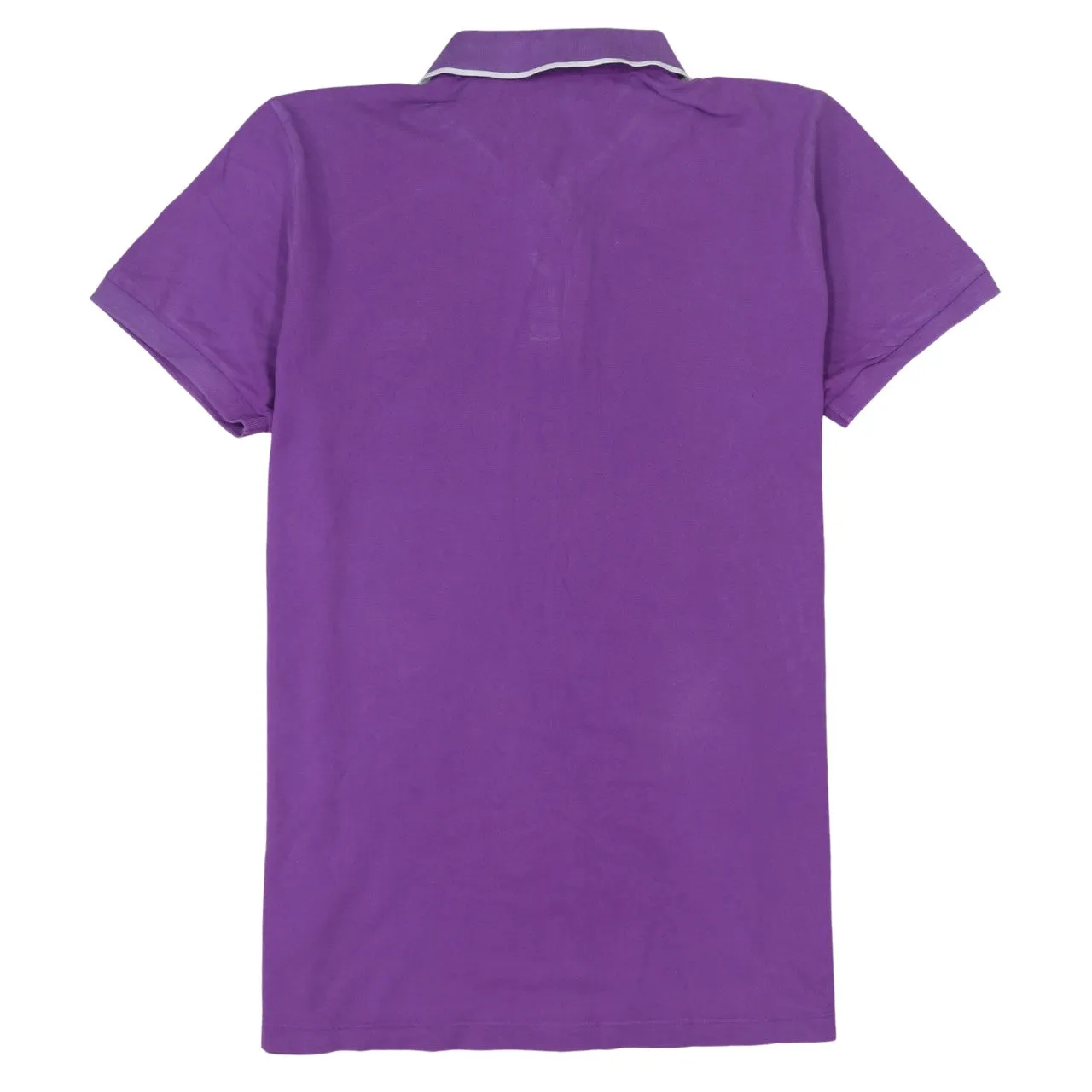 HUGO BOSS Purple Polo Shirt Women’s XXLarge Contrast Tipped Collar Embroidered Logo Top sold by Vintage Club product image thumbnail 2