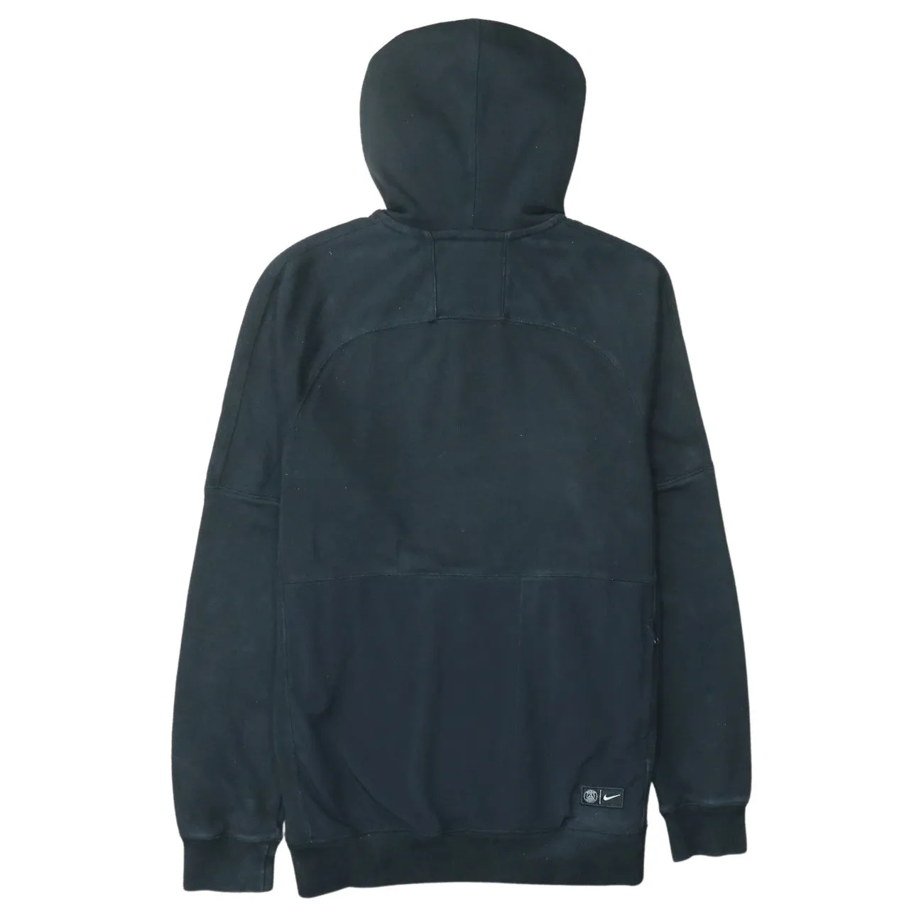 Nike Black Hoodie Men's Small Paris Saint Germain Printed Logo Pullover Sweatshirt sold by Vintage Club product image thumbnail 2