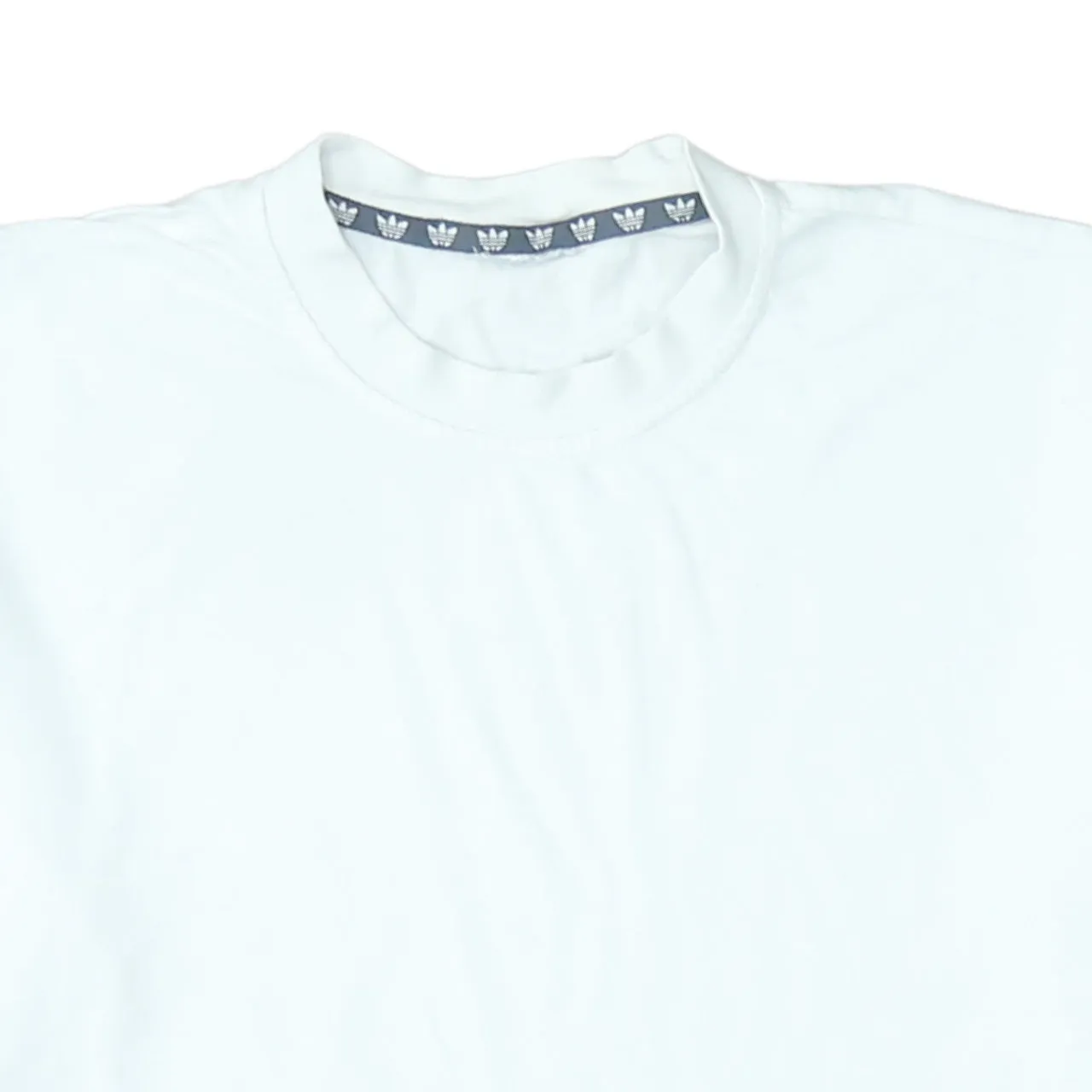 Adidas White T Shirt Men’s Large Trefoil Sleeve Logo Casual Tee Top sold by Vintage Club product image thumbnail 3