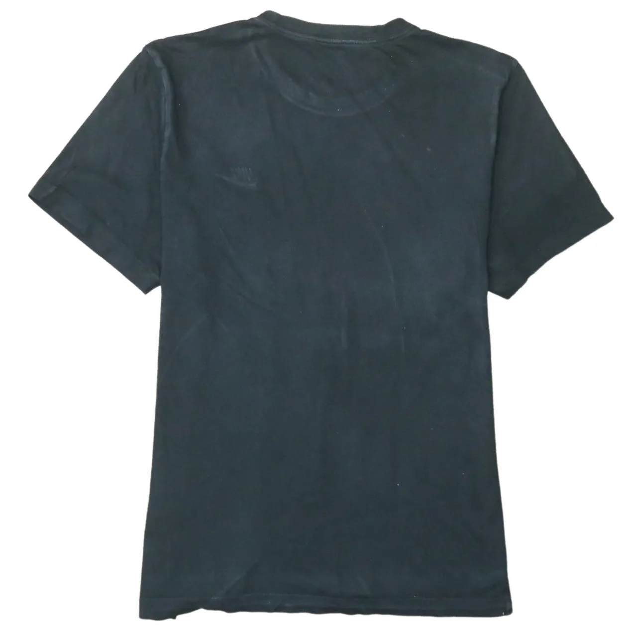 Nike Black T Shirt Men’s Small Printed Swoosh Logo Short Sleeve Casual Tee sold by Vintage Club product image thumbnail 2