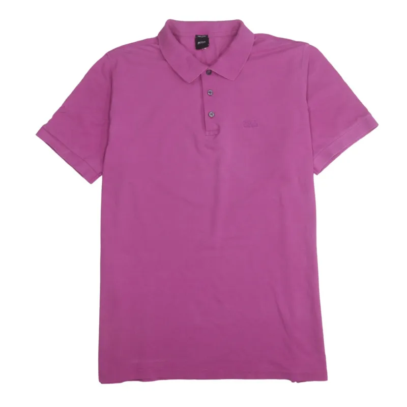 HUGO BOSS Pink Polo Shirt Men's XLarge Embroidered Chest Logo Short Sleeve Casual Top sold by Vintage Club