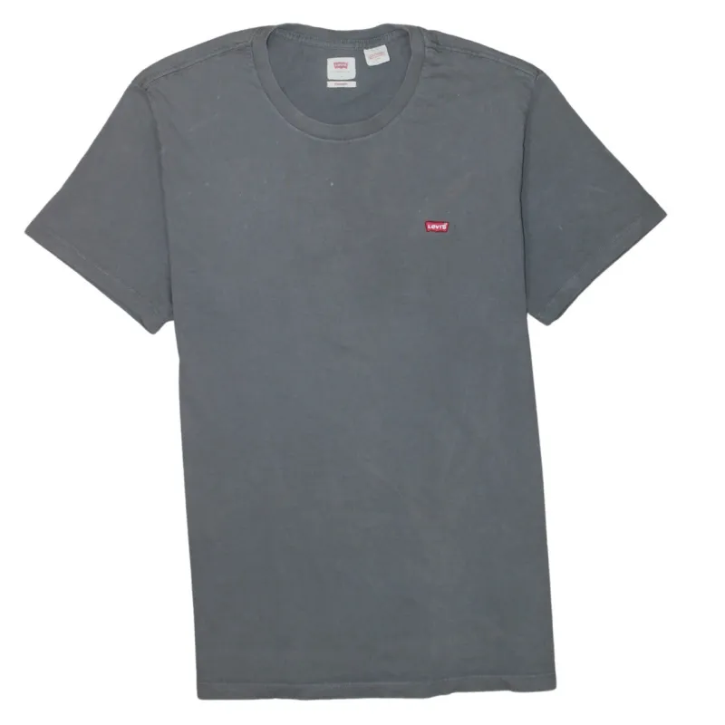 Levi's Faded Grey T Shirt Men's Large Small Red Tab Logo Crewneck Casual Top sold by Vintage Club