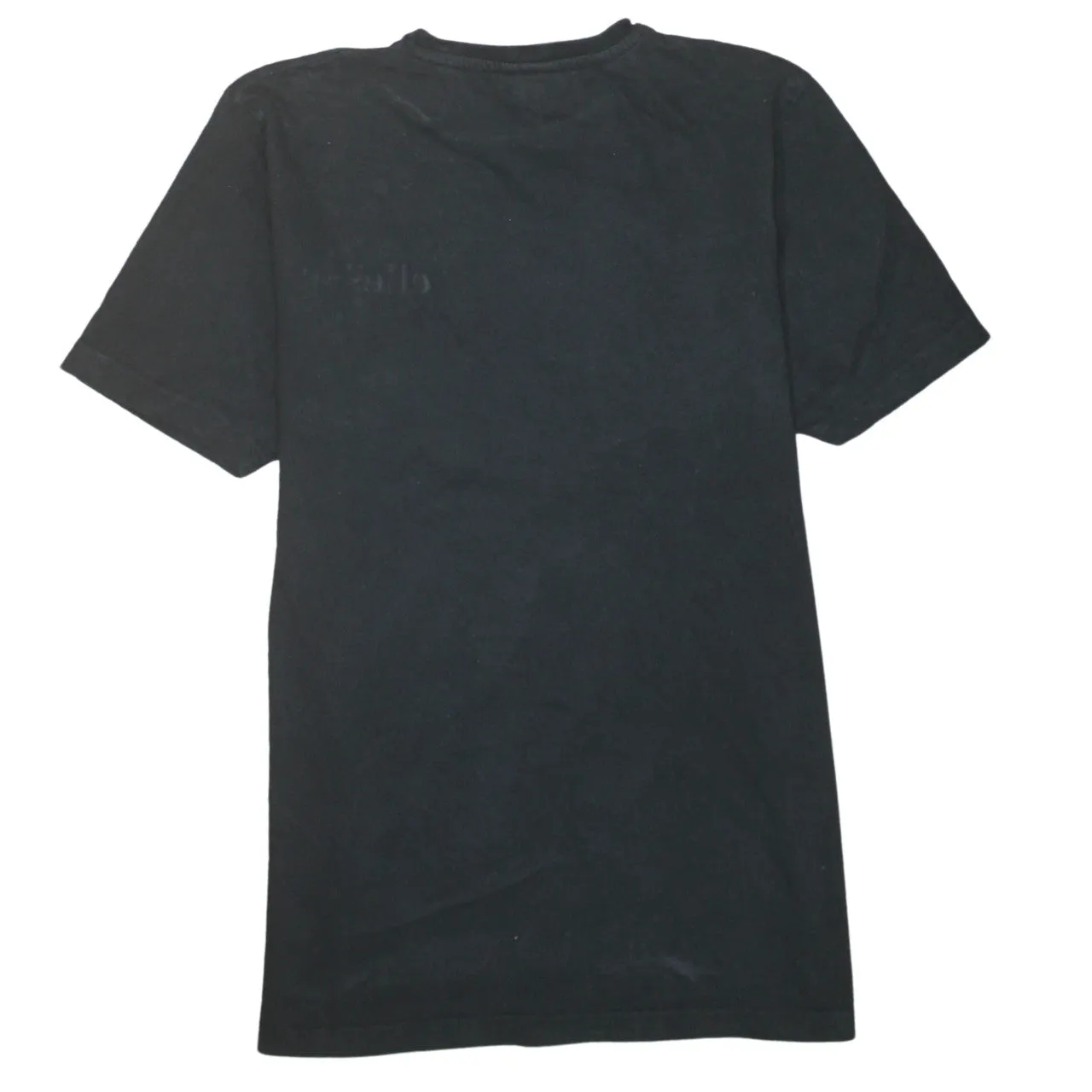 Ellesse Black T Shirt Women’s Large Printed Chest Logo Short Sleeve Casual Top sold by Vintage Club product image thumbnail 2