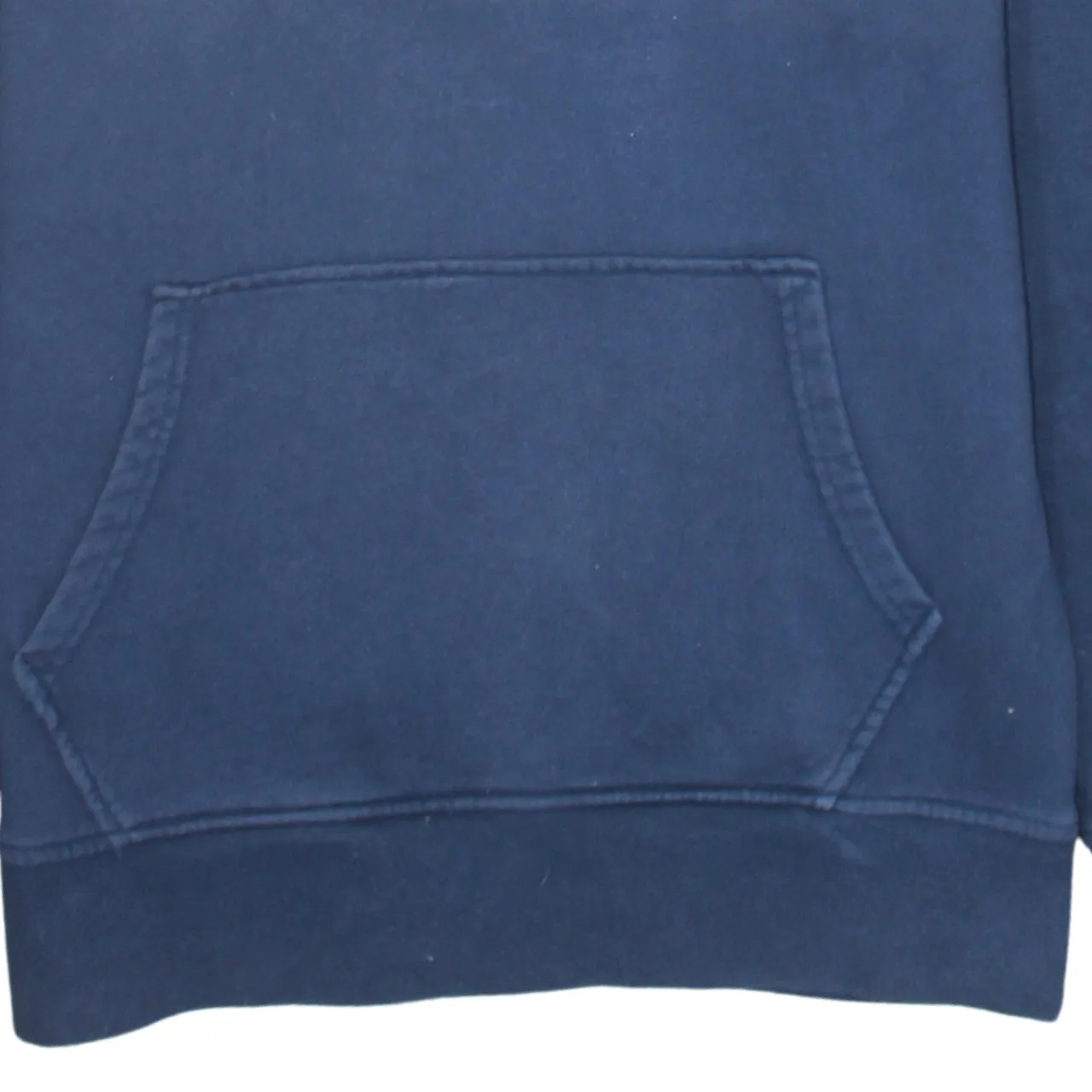 Levi's Navy Blue Hoodie Men's Medium Printed Logo Front Pocket Pullover Sweatshirt sold by Vintage Club product image thumbnail 4