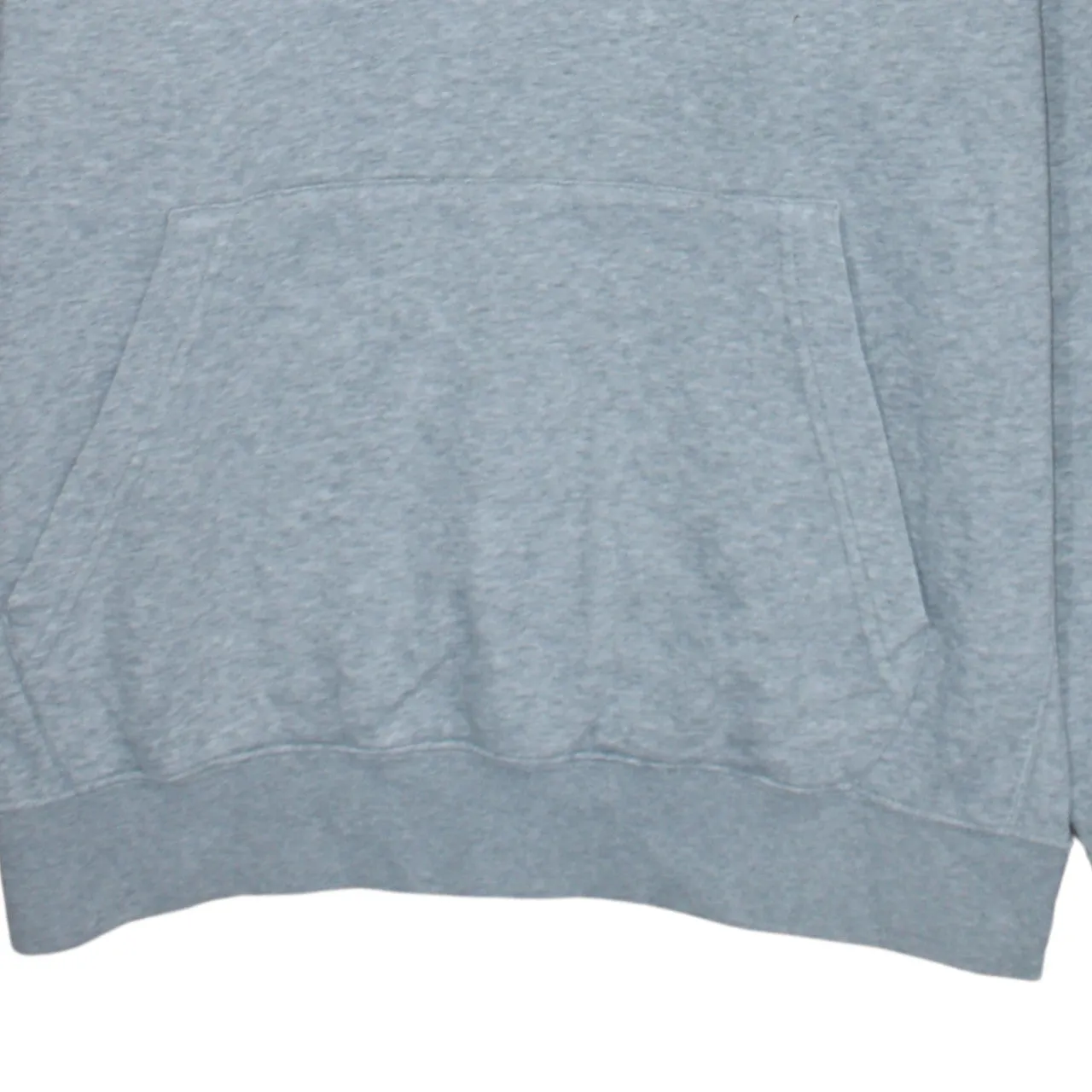 Nike Grey Hoodie Men’s Large Printed Logo Front Pocket Pullover Sweatshirt sold by Vintage Club product image thumbnail 4