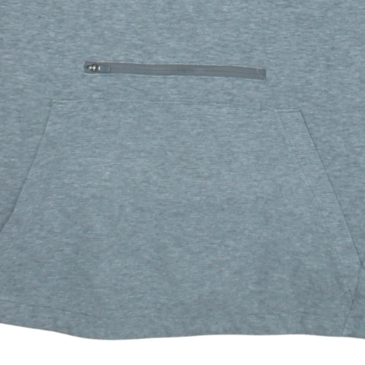 Puma Grey Hoodie Women’s XLarge Printed Logo Zip Pocket Colour Block Pullover Sweatshirt sold by Vintage Club product image thumbnail 4