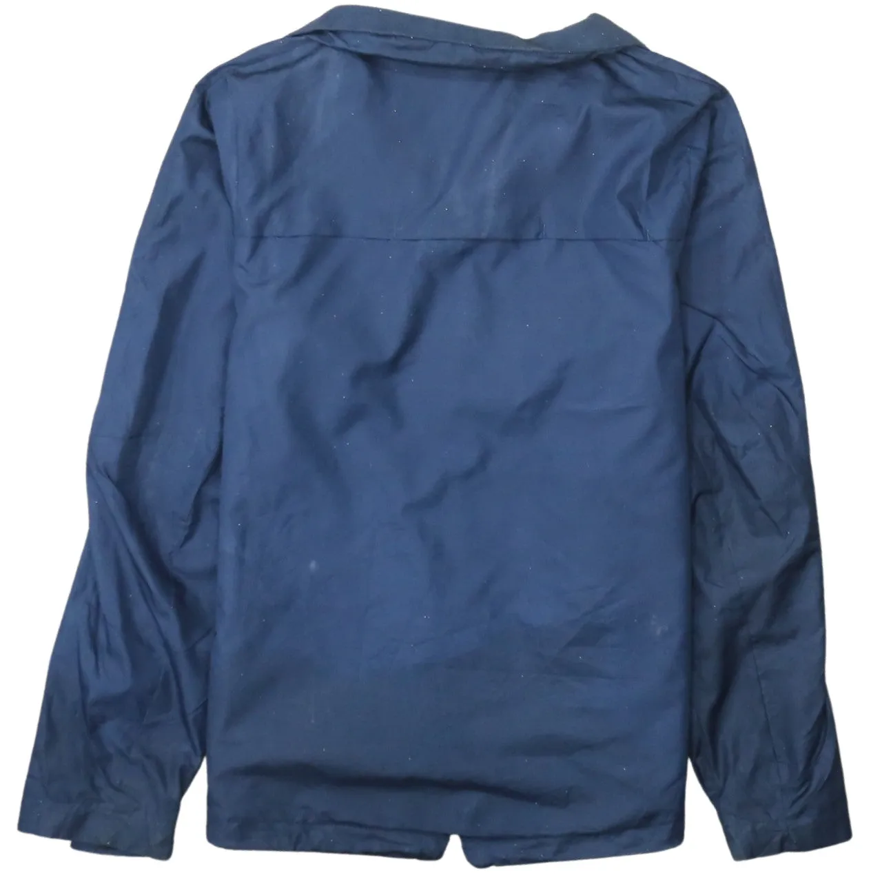 Nike Navy Blue Windbreaker Jacket Women’s XLarge Embroidered Swoosh Zip Pockets Track Top sold by Vintage Club product image thumbnail 2