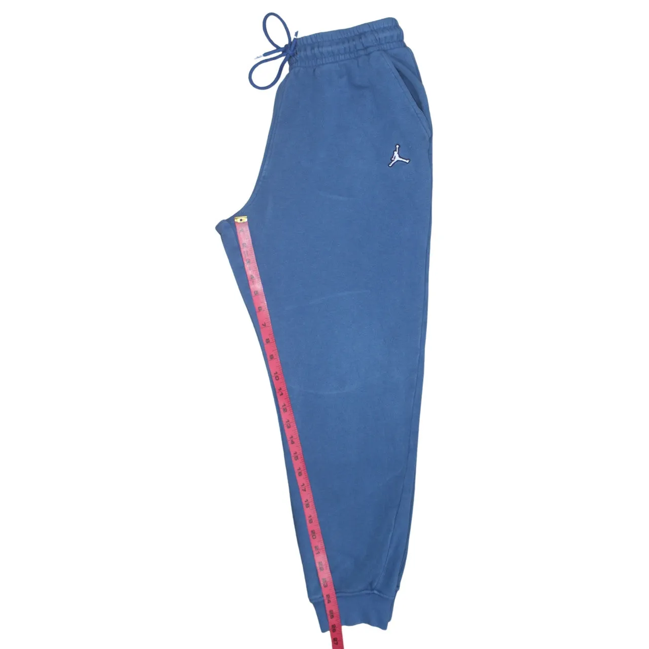 Jordan Blue Joggers Sweatpants Men's Medium Embroidered Jumpman Logo Elastic Cuffs Loungewear sold by Vintage Club product image thumbnail 5