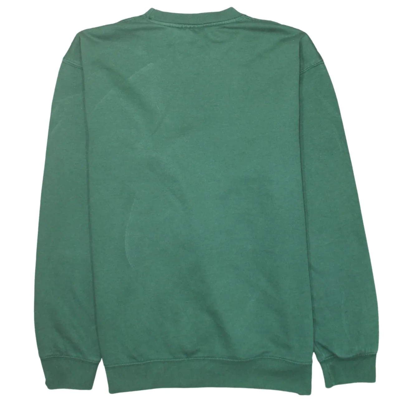 Dickies Green Sweatshirt Women’s XXLarge Crewneck Plain Pullover Ribbed Cuffs Fleece Top sold by Vintage Club product image thumbnail 2