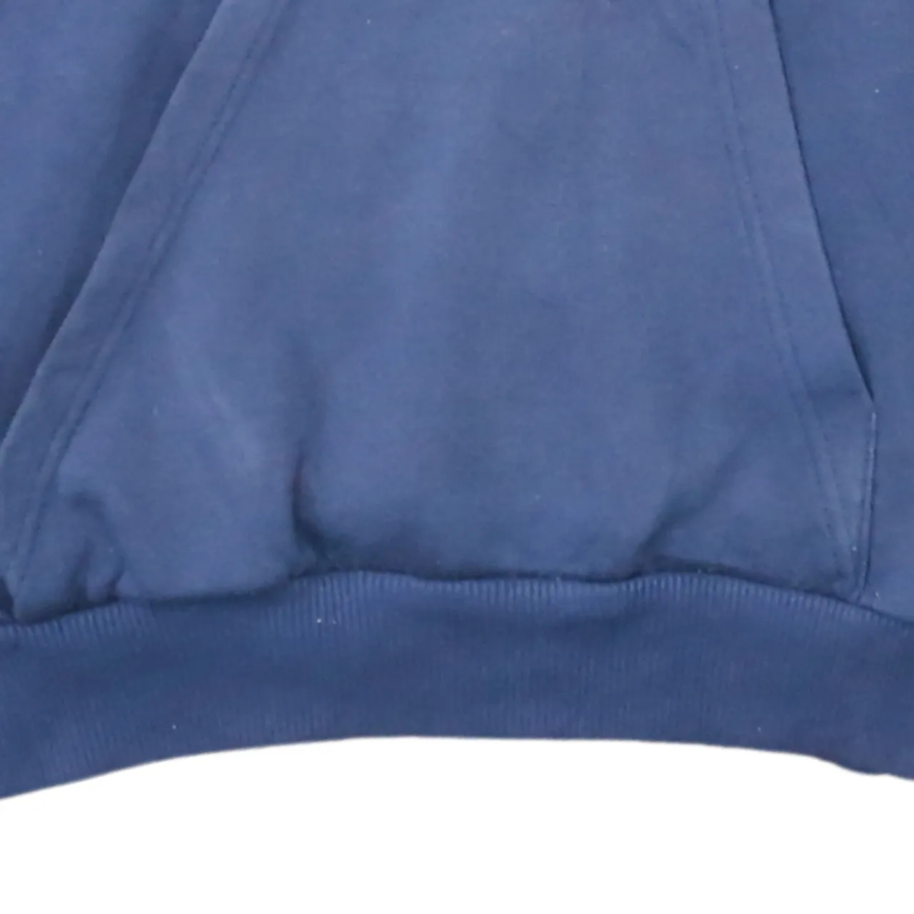 Umbro Navy Blue Hoodie Men's Medium Embroidered Chest Logo Front Pocket Pullover Sweatshirt sold by Vintage Club product image thumbnail 4
