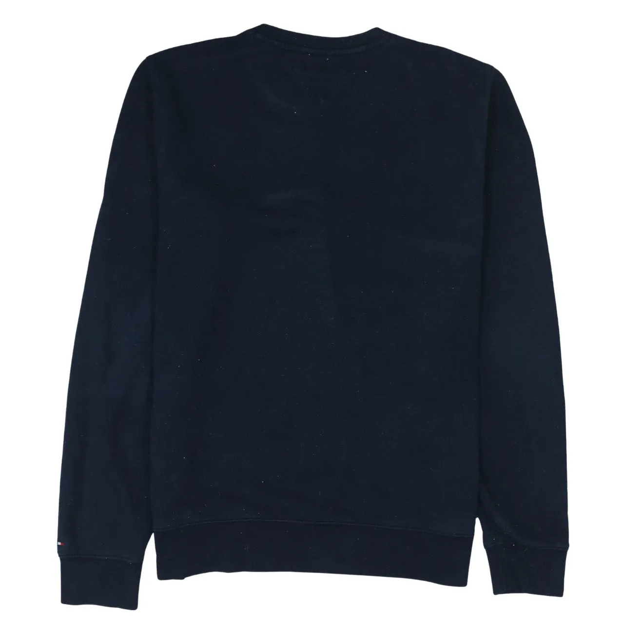Tommy Hilfiger Navy Blue Sweatshirt Women's XLarge Embroidered Hilfiger New York Logo Pullover Jumper sold by Vintage Club product image thumbnail 2
