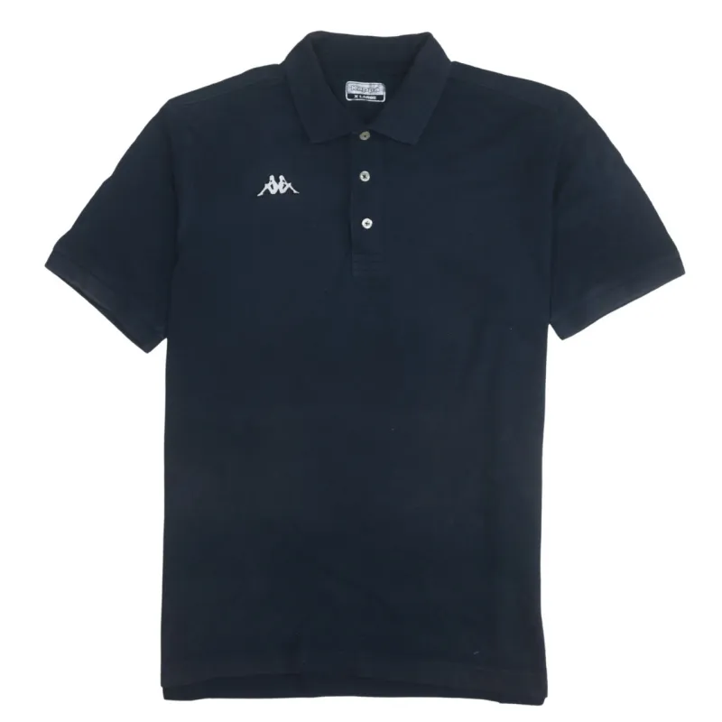 Kappa Navy Blue Polo Shirt Women’s XLarge Embroidered Chest Logo Short Sleeve Top made by Kappa