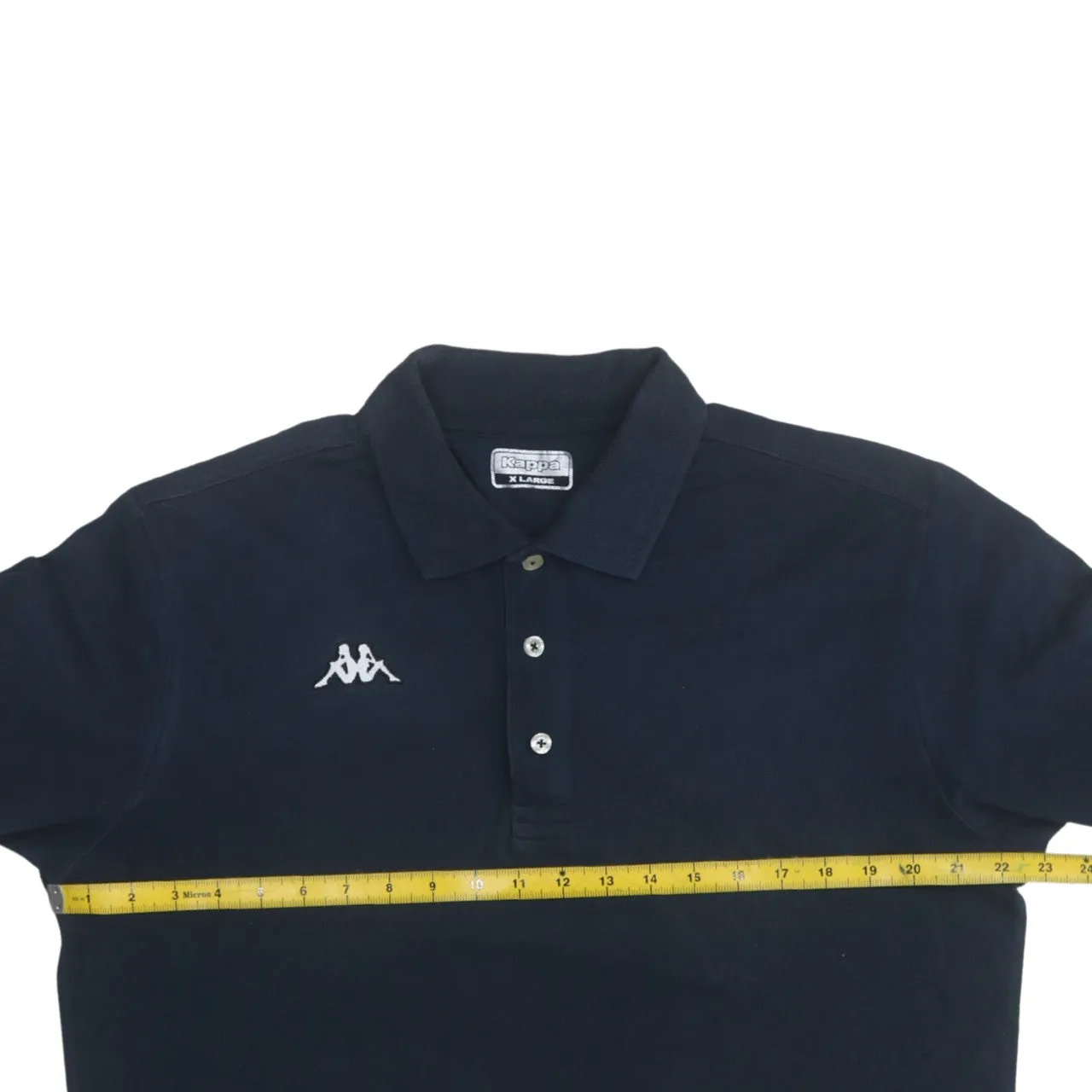 Kappa Navy Blue Polo Shirt Women’s XLarge Embroidered Chest Logo Short Sleeve Top sold by Vintage Club product image thumbnail 5