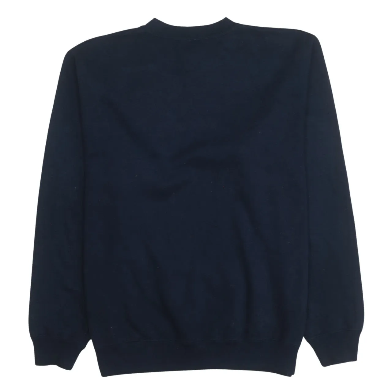 Timberland Navy Blue Sweatshirt Men's Medium Embroidered Weathergear Logo Crewneck Pullover sold by Vintage Club product image thumbnail 2