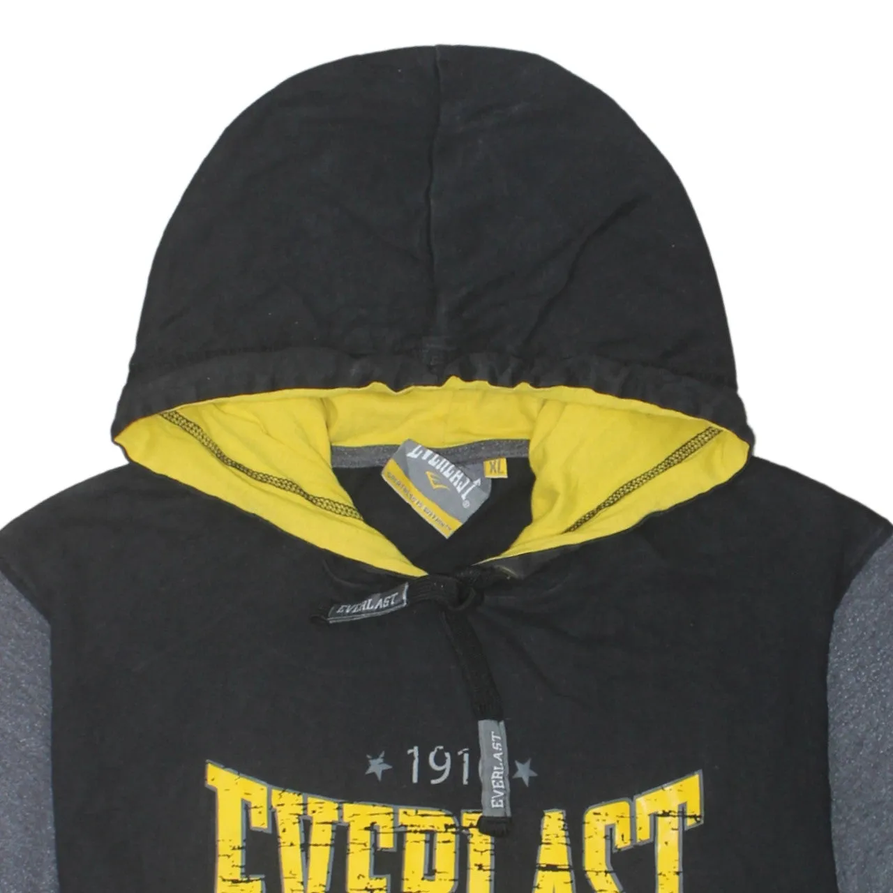 Everlast Black Hooded T Shirt Women’s XLarge Printed Boxing Champion Logo Top sold by Vintage Club product image thumbnail 3