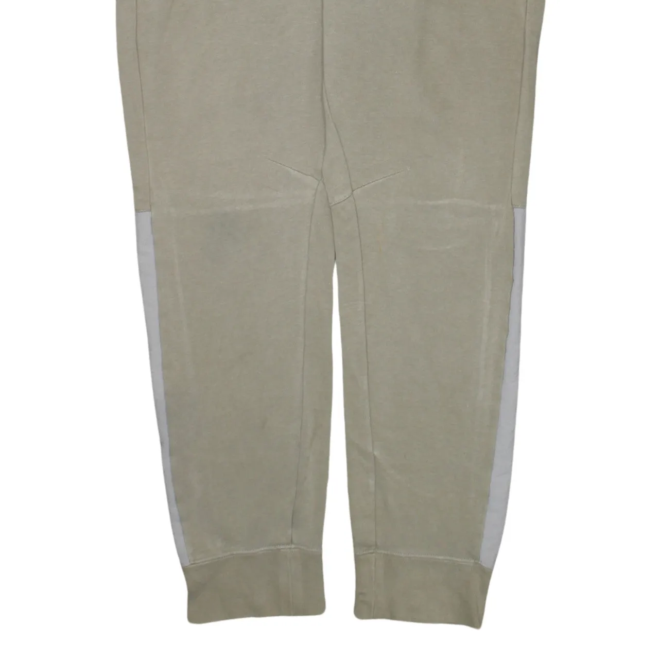 Nike Beige Cream Joggers Men’s Large Embroidered Logo Drawstring Waist Cuffed Sweatpants sold by Vintage Club product image thumbnail 4