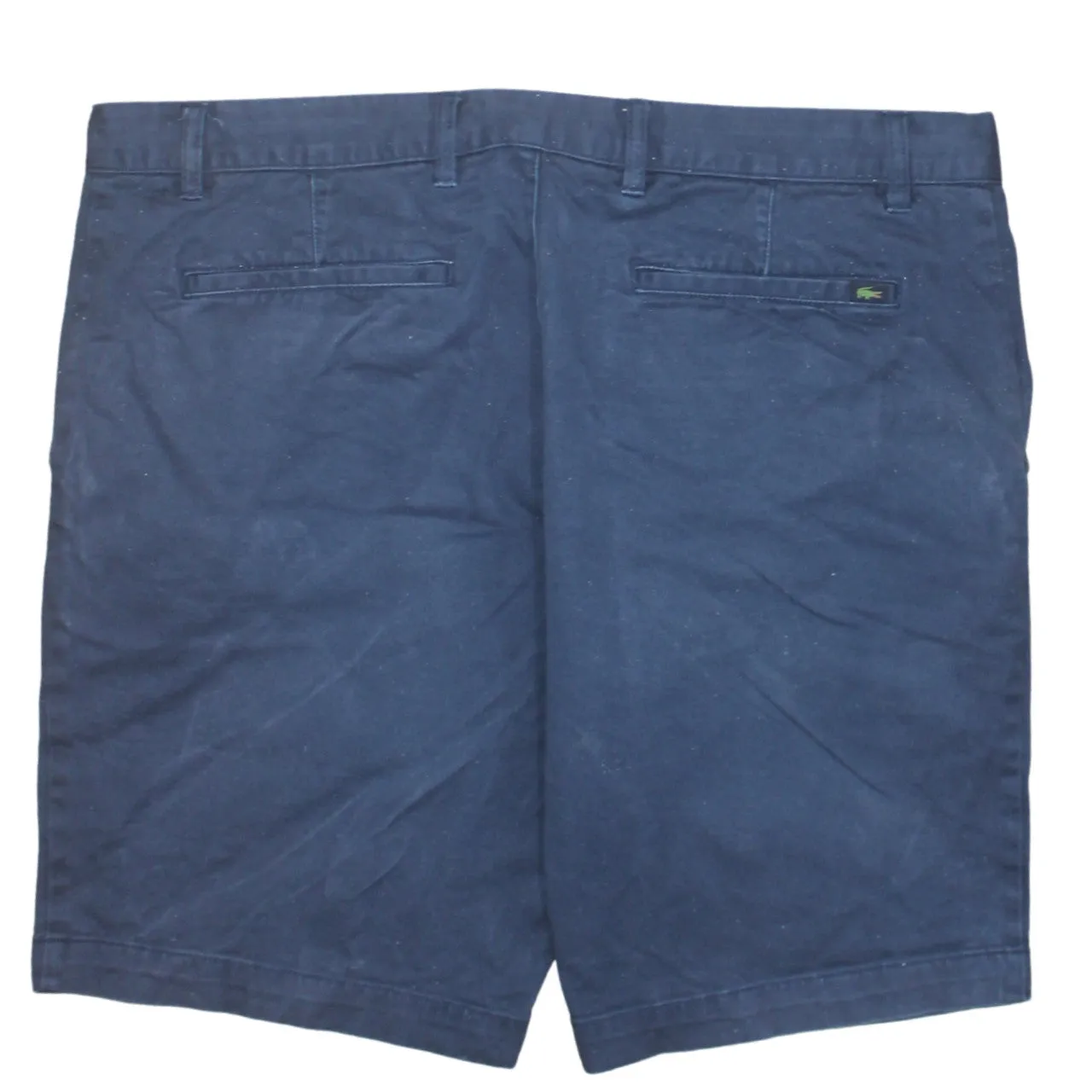 Lacoste Navy Blue Shorts Men’s 36 Chino Style Button Waist Pockets Casual Summer sold by Vintage Club