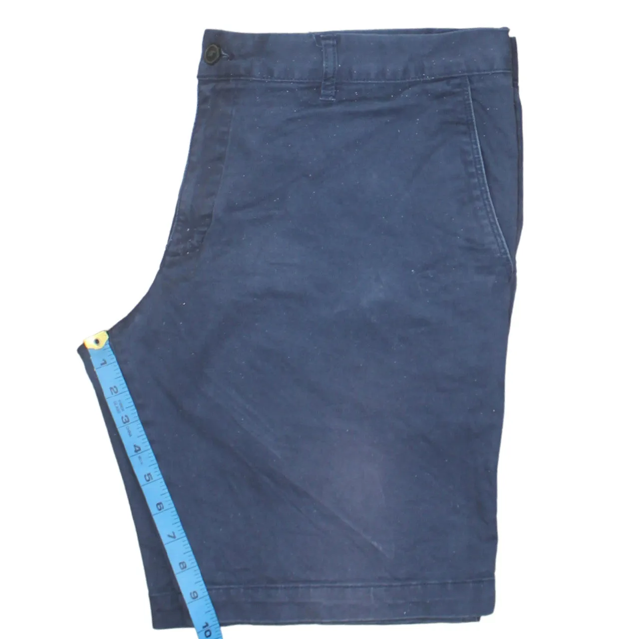 Lacoste Navy Blue Shorts Men’s 36 Chino Style Button Waist Pockets Casual Summer sold by Vintage Club product image thumbnail 5