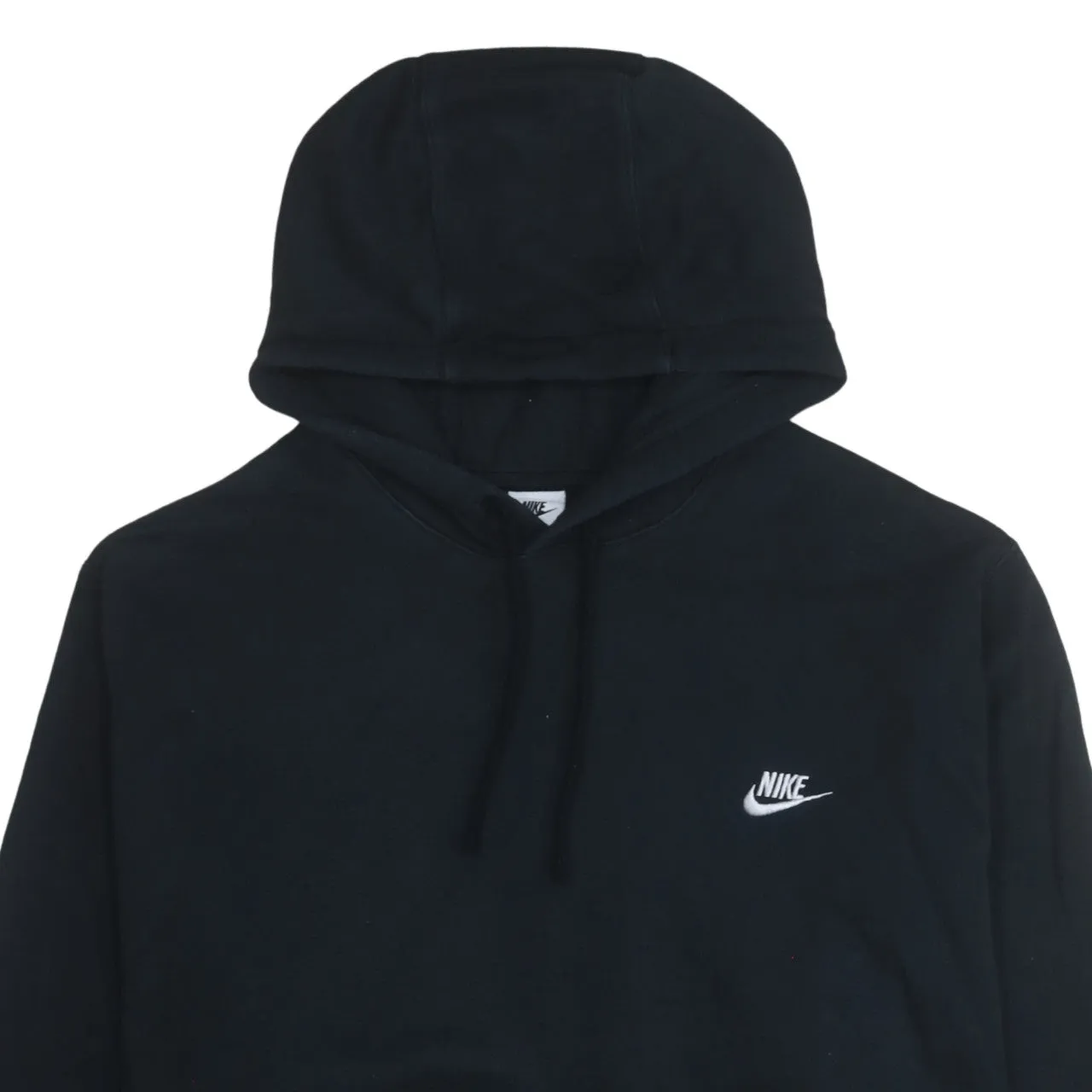 Nike Black Hoodie Women’s XXXLarge Embroidered Swoosh Logo Front Pocket Pullover Sweatshirt sold by Vintage Club product image thumbnail 3