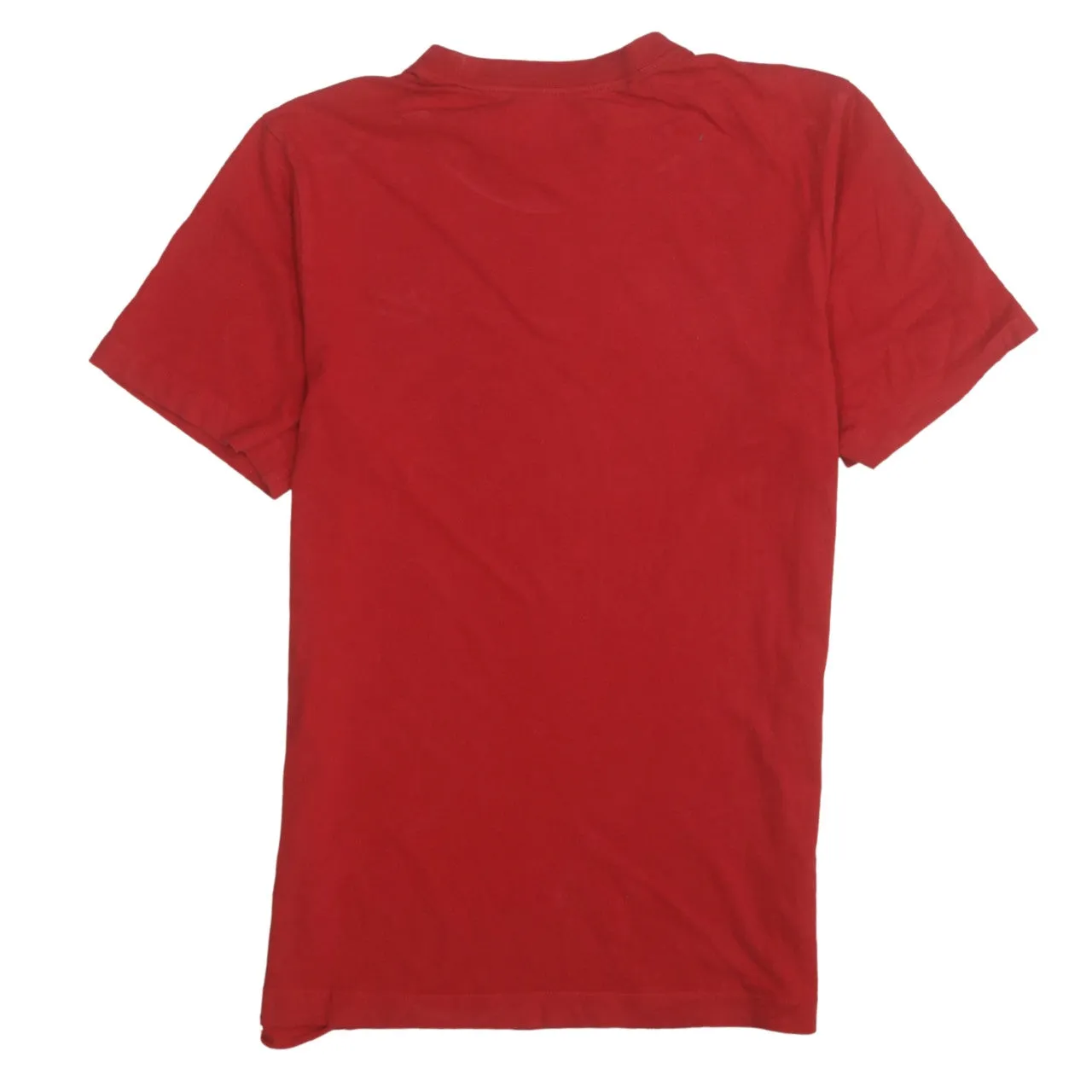 Nike Burgundy Red T Shirt Men's XSmall Printed Swoosh Logo Casual Tee Top sold by Vintage Club product image thumbnail 2