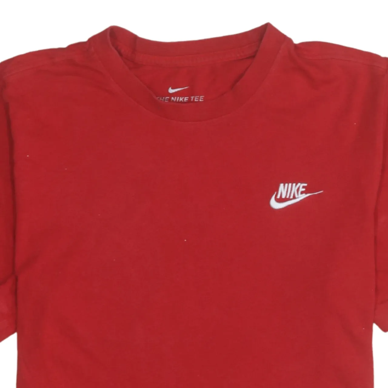 Nike Burgundy Red T Shirt Men's XSmall Printed Swoosh Logo Casual Tee Top sold by Vintage Club product image thumbnail 3
