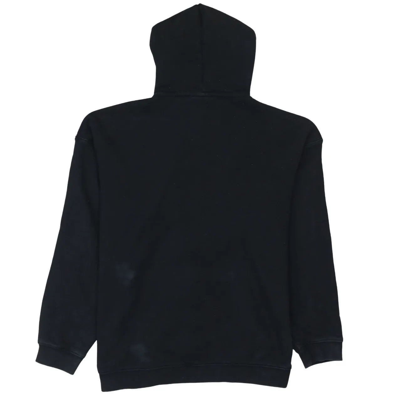 Adidas Black Hoodie Men's Small Minimal Logo Drawstring Hood Front Pouch Pullover Sweatshirt sold by Vintage Club product image thumbnail 2