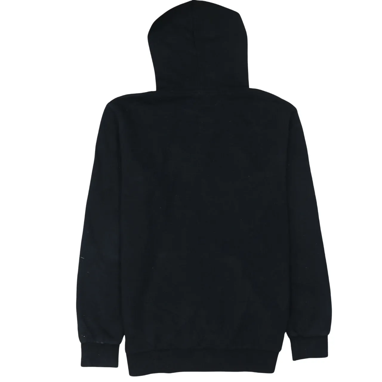 Adidas Black Hoodie Men's Small Camo Trefoil Printed Logo Front Pocket Sweatshirt sold by Vintage Club product image thumbnail 2