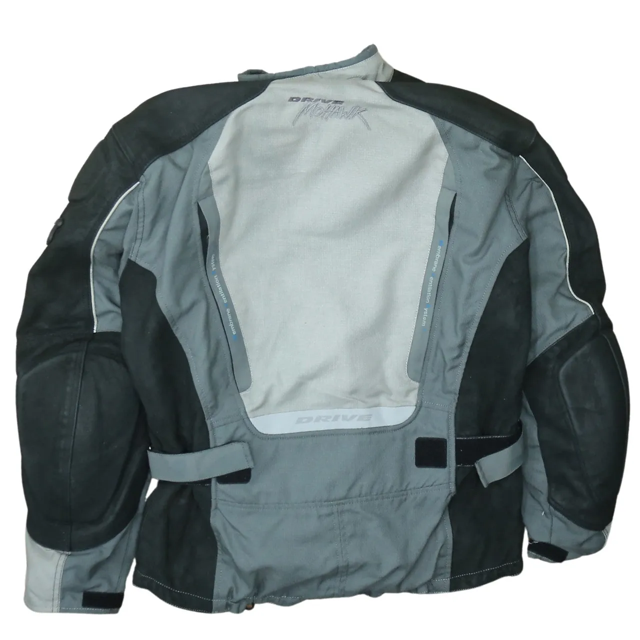 Polo Grey Motorbike Jacket Men's Large Drive Mohawk Padded Sympatex Pockets Outerwear sold by Vintage Club product image thumbnail 2