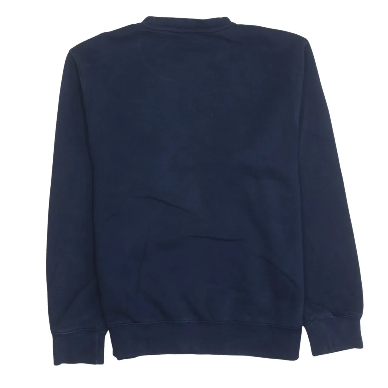 Nike Navy Blue Sweatshirt Men's Small Embroidered Swoosh Logo Crewneck Pullover sold by Vintage Club product image thumbnail 2