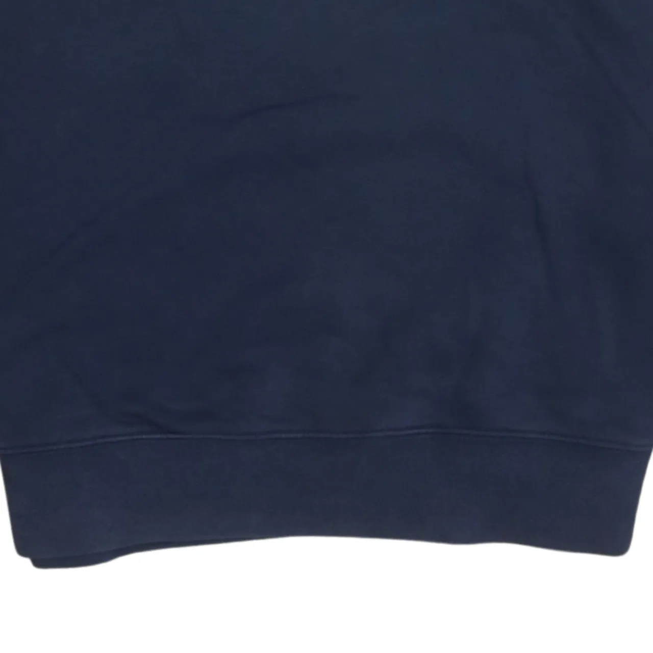 Nike Navy Blue Sweatshirt Men's Small Embroidered Swoosh Logo Crewneck Pullover sold by Vintage Club product image thumbnail 4