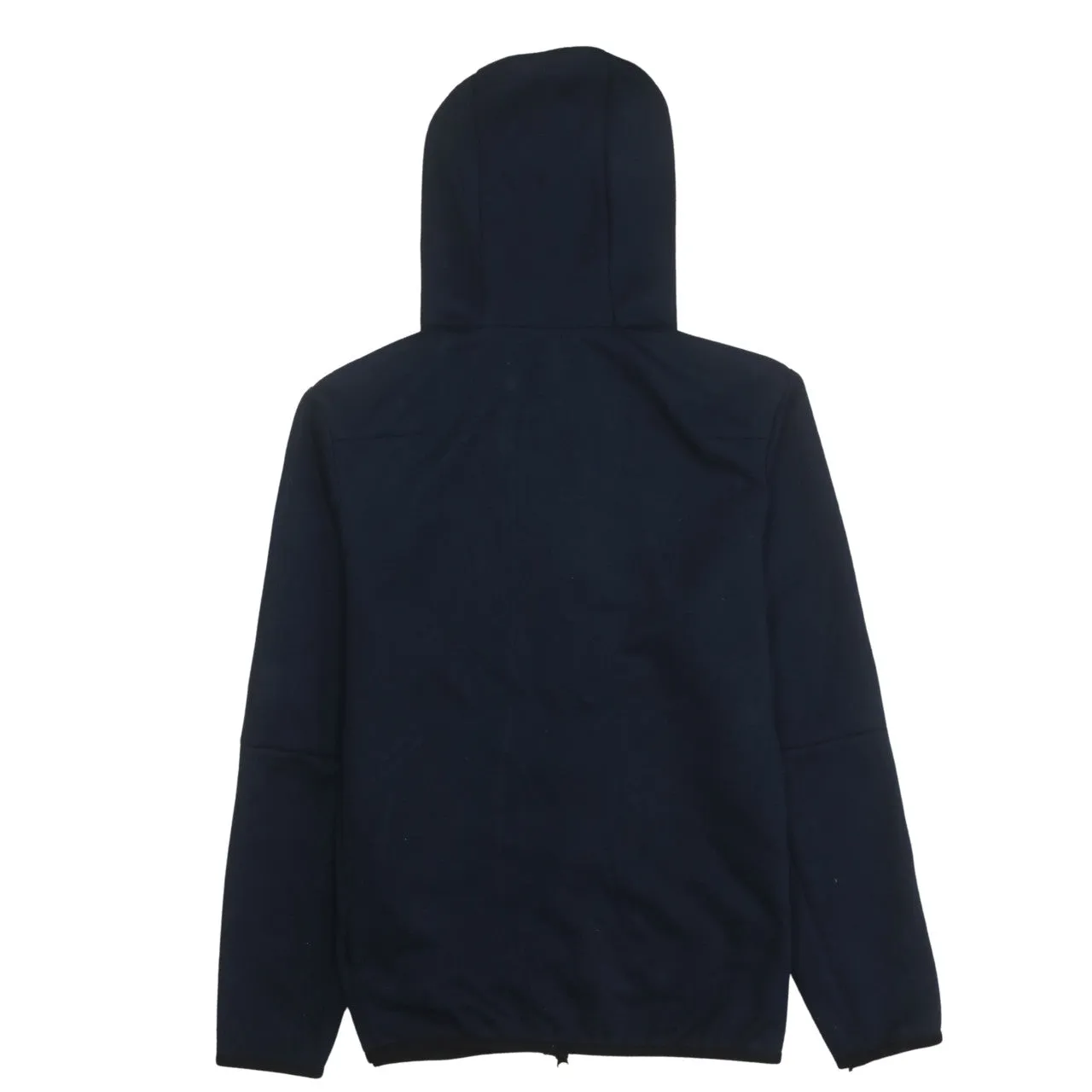 Nike Navy Blue Full Zip Hoodie Women’s Large Embroidered Chest Logo Sleeve Zip Pocket Sweatshirt sold by Vintage Club product image thumbnail 2