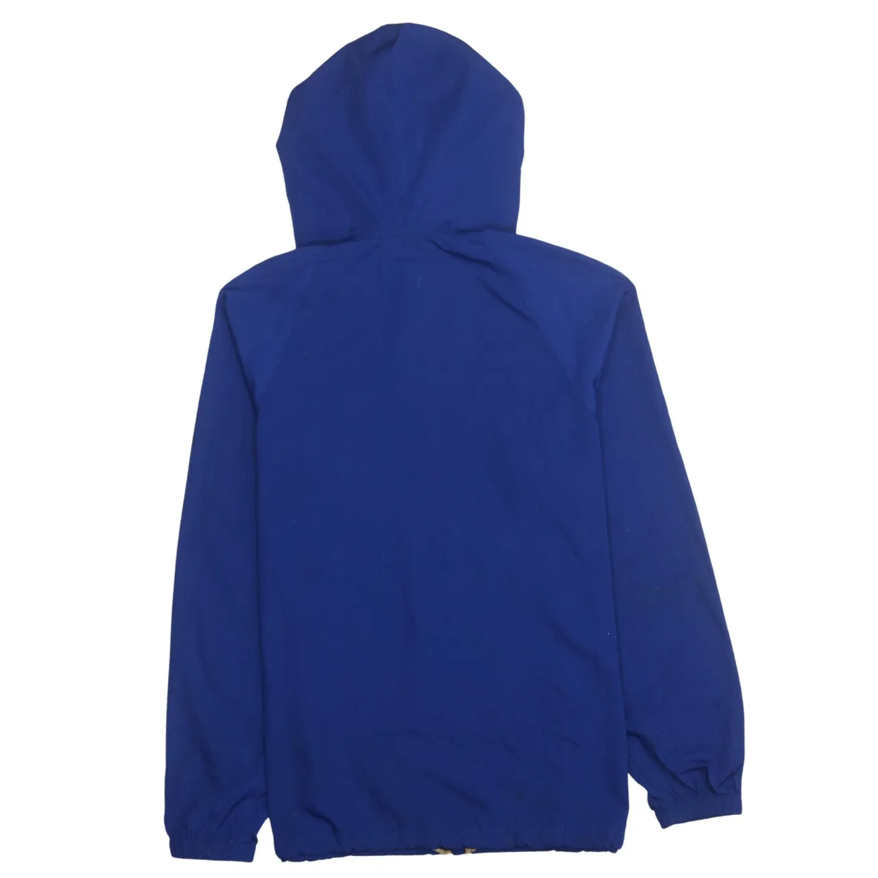 Champion Royal Blue Hooded Windbreaker Men’s Small Embroidered Logos Quarter Zip Pullover Jacket sold by Vintage Club product image thumbnail 2
