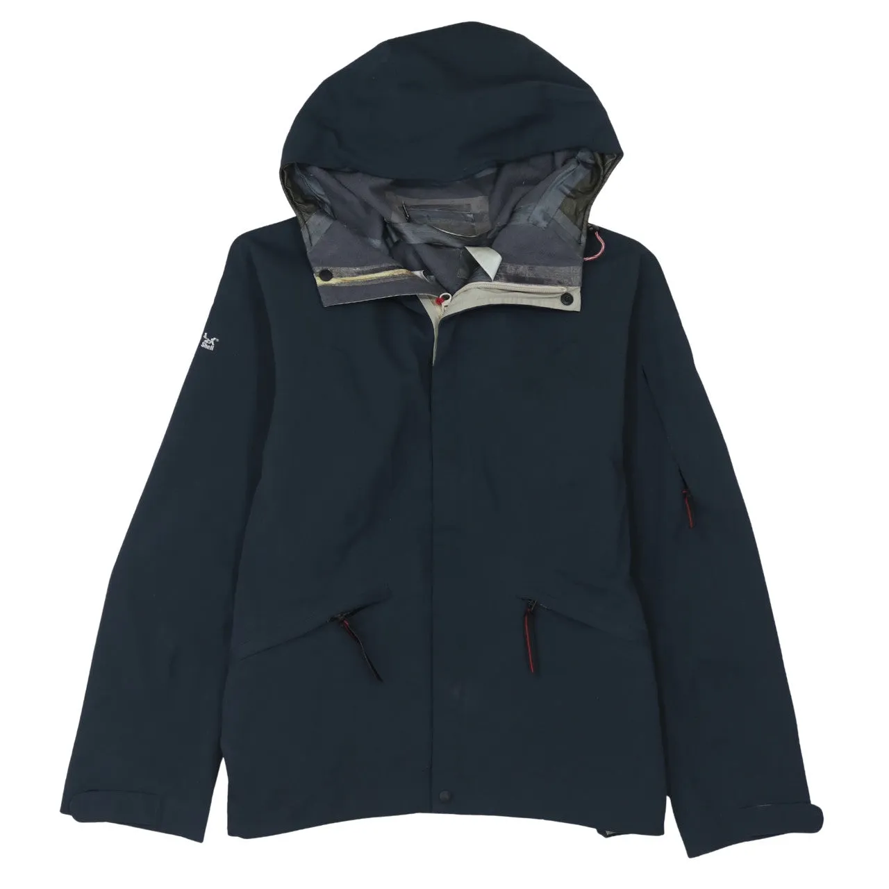 Berghaus Dark Navy Hooded Jacket Women’s Small Zip Pockets Waterproof Outerwear sold by Vintage Club