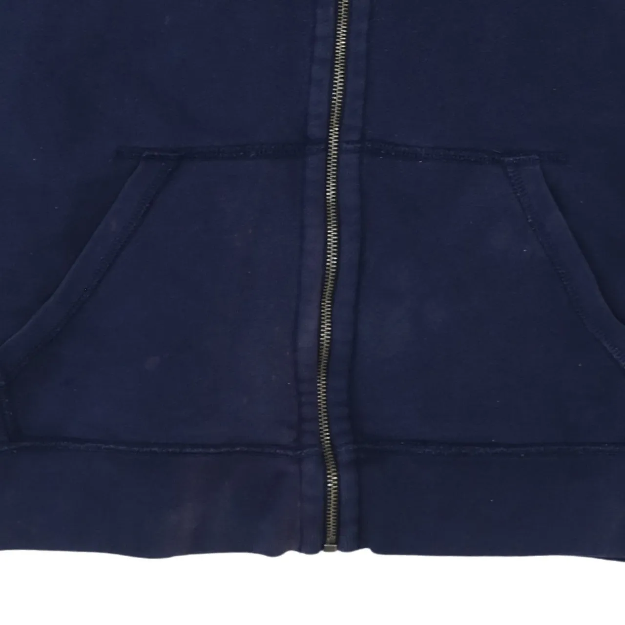 Polo Ralph Lauren Navy Blue Hoodie Men's XLarge Embroidered Pony Zip Front Pockets Sweatshirt sold by Vintage Club product image thumbnail 4