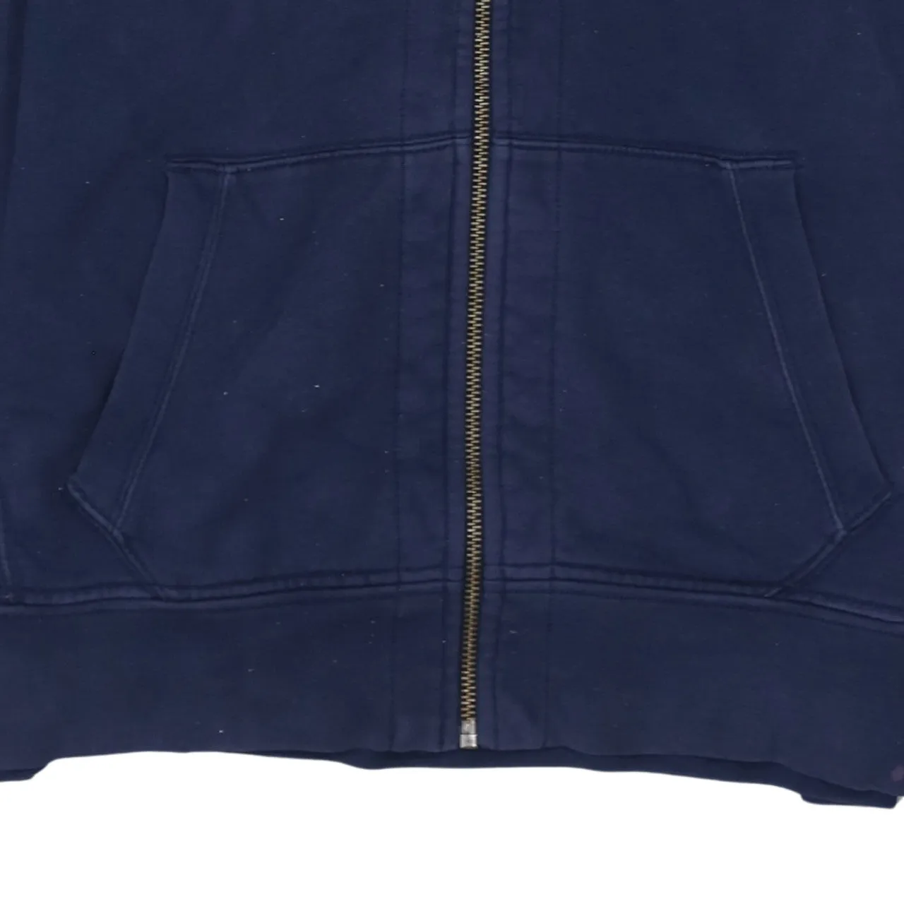 Polo Ralph Lauren Navy Blue Hoodie Women’s Large Zip Embroidered Pony Logo Pockets Sweatshirt sold by Vintage Club product image thumbnail 4