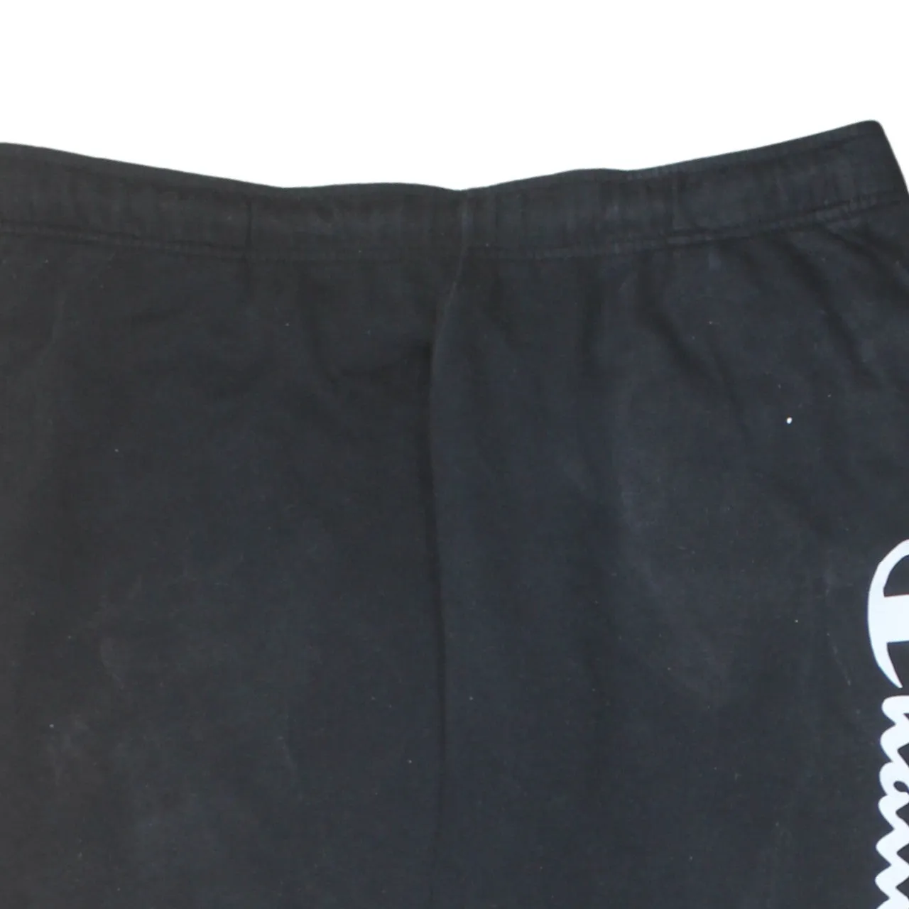 Champion Black Joggers Men’s 4XL Printed Leg Logo Elastic Waist Cuffed Sweatpants sold by Vintage Club product image thumbnail 3