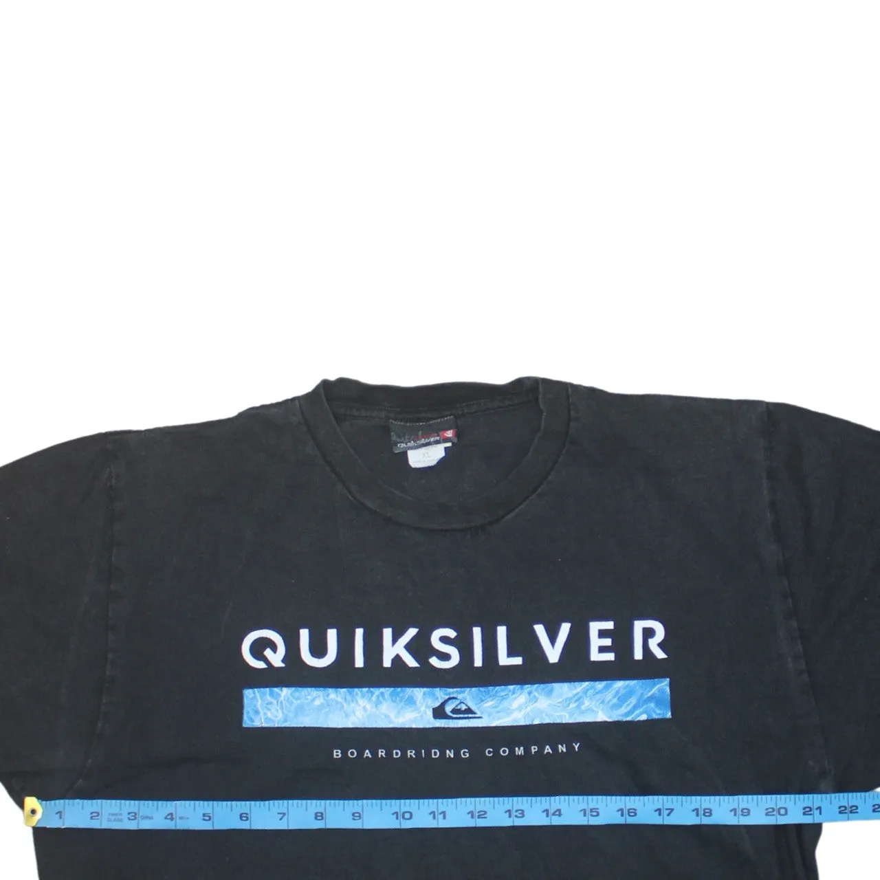 Quiksilver Black T Shirt Women’s XLarge Printed Logo Surf Graphic Casual Tee Top sold by Vintage Club product image thumbnail 5