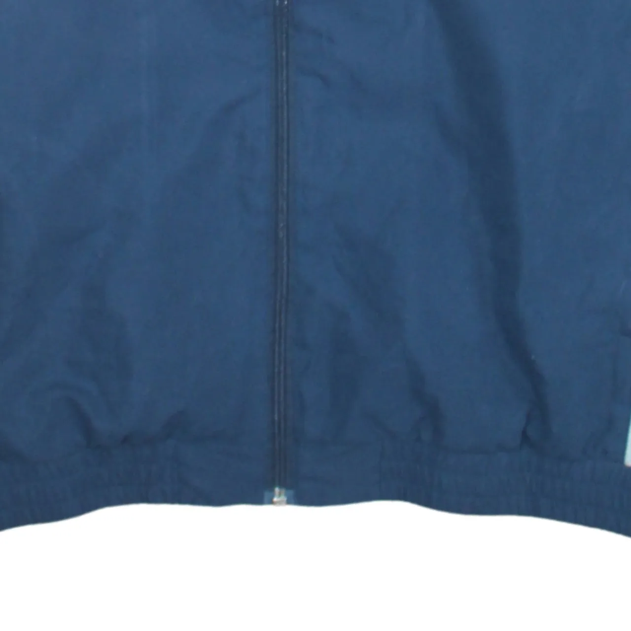 Umbro Navy Blue Windbreaker Jacket Women's Large Embroidered Logo Full Zip Track Top sold by Vintage Club product image thumbnail 4