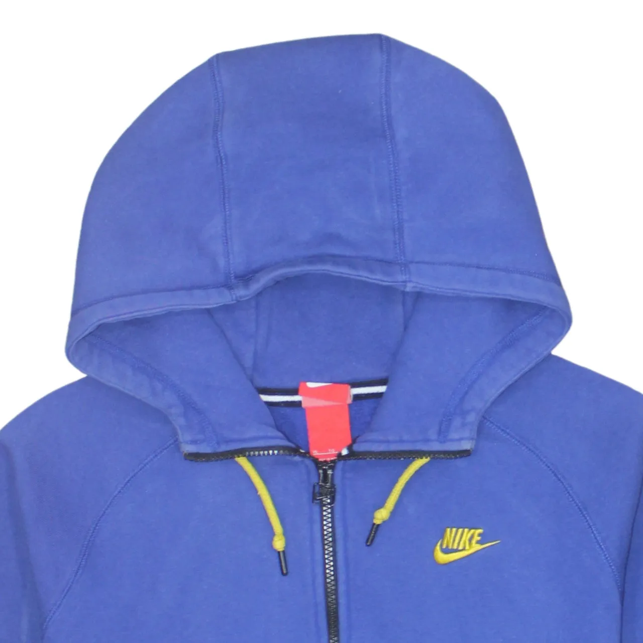 Nike Blue Full Zip Hoodie Women’s XLarge Embroidered Swoosh Logo Front Pockets Sweatshirt sold by Vintage Club product image thumbnail 3