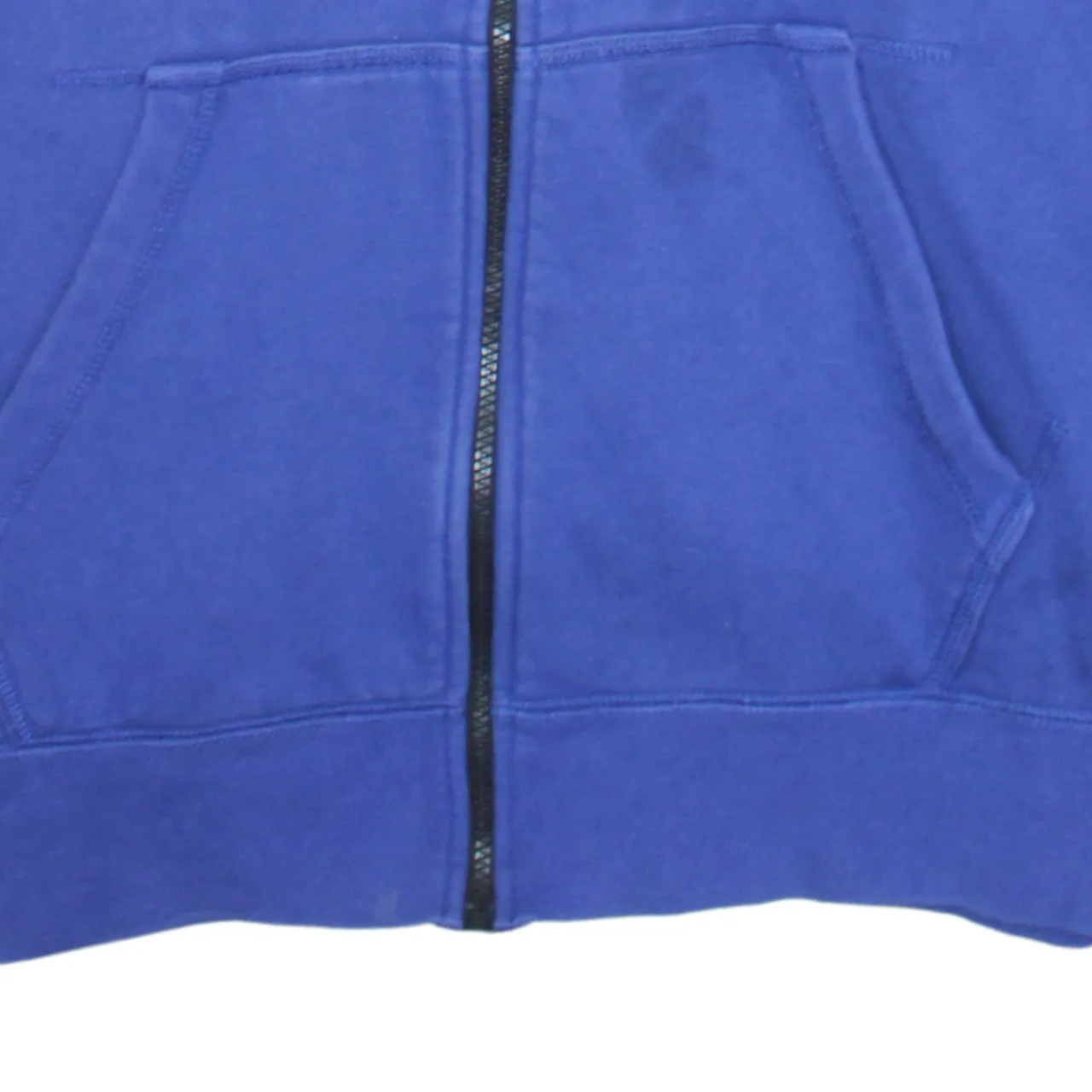 Nike Blue Full Zip Hoodie Women’s XLarge Embroidered Swoosh Logo Front Pockets Sweatshirt sold by Vintage Club product image thumbnail 4