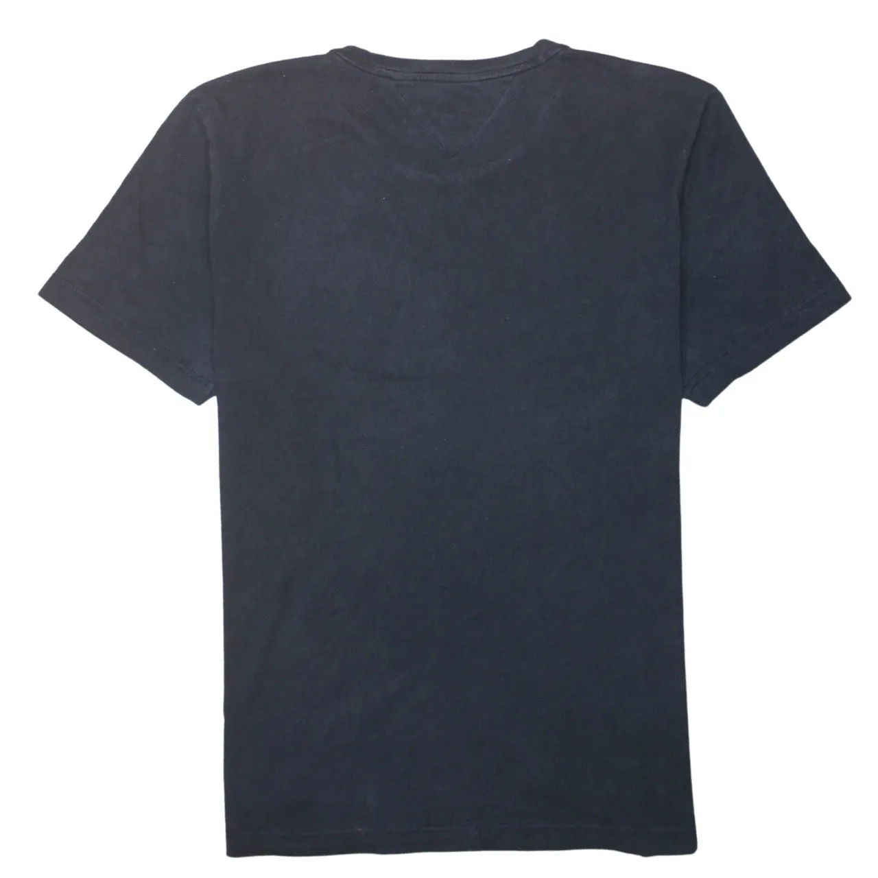 Tommy Hilfiger Black T-Shirt Women's XXLarge Printed Hilfiger Est 1985 Logo Short Sleeve Top sold by Vintage Club product image thumbnail 2