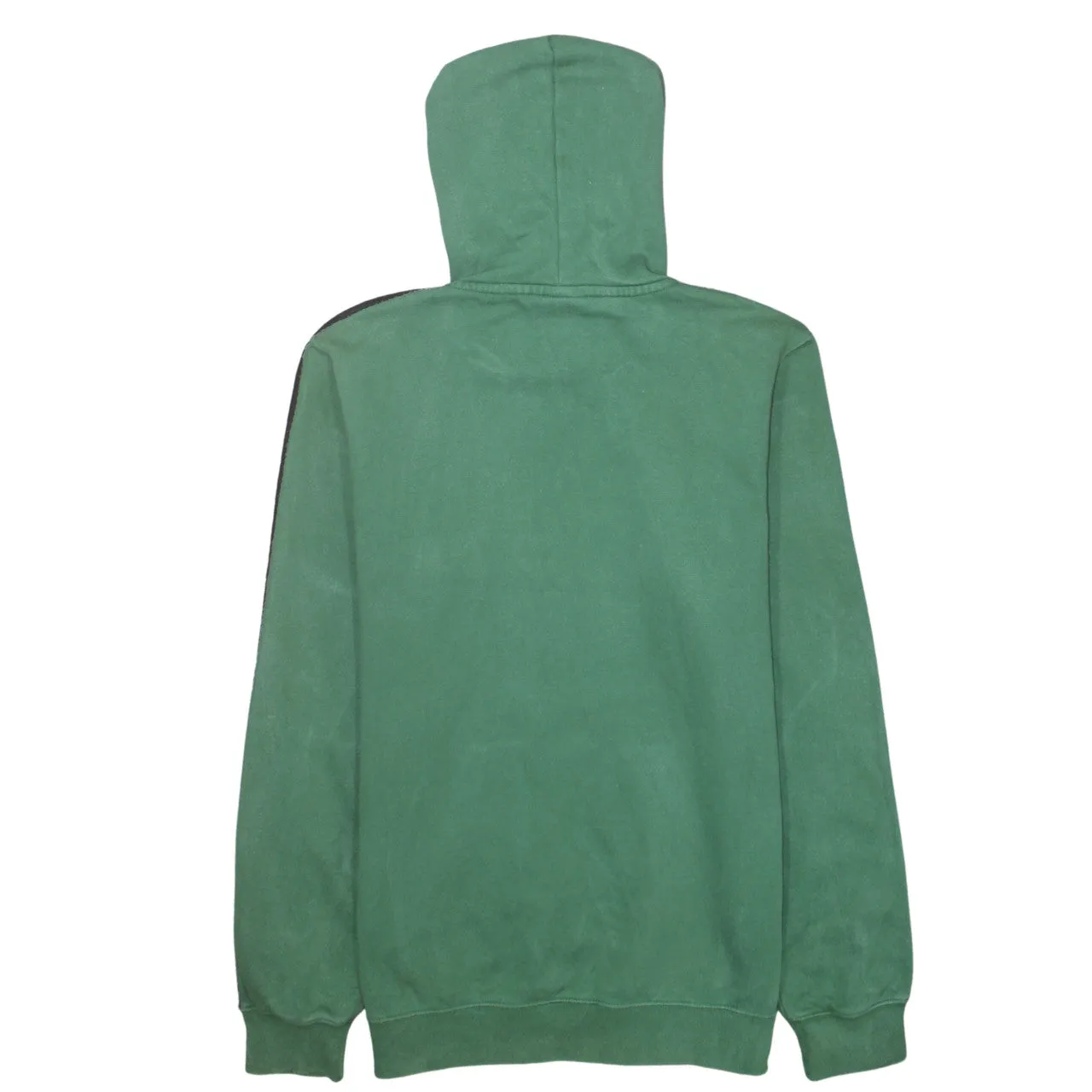 Champion Green Hoodie Women’s Large Taped Logo Sleeves Embroidered Chest Pullover Sweatshirt sold by Vintage Club product image thumbnail 2
