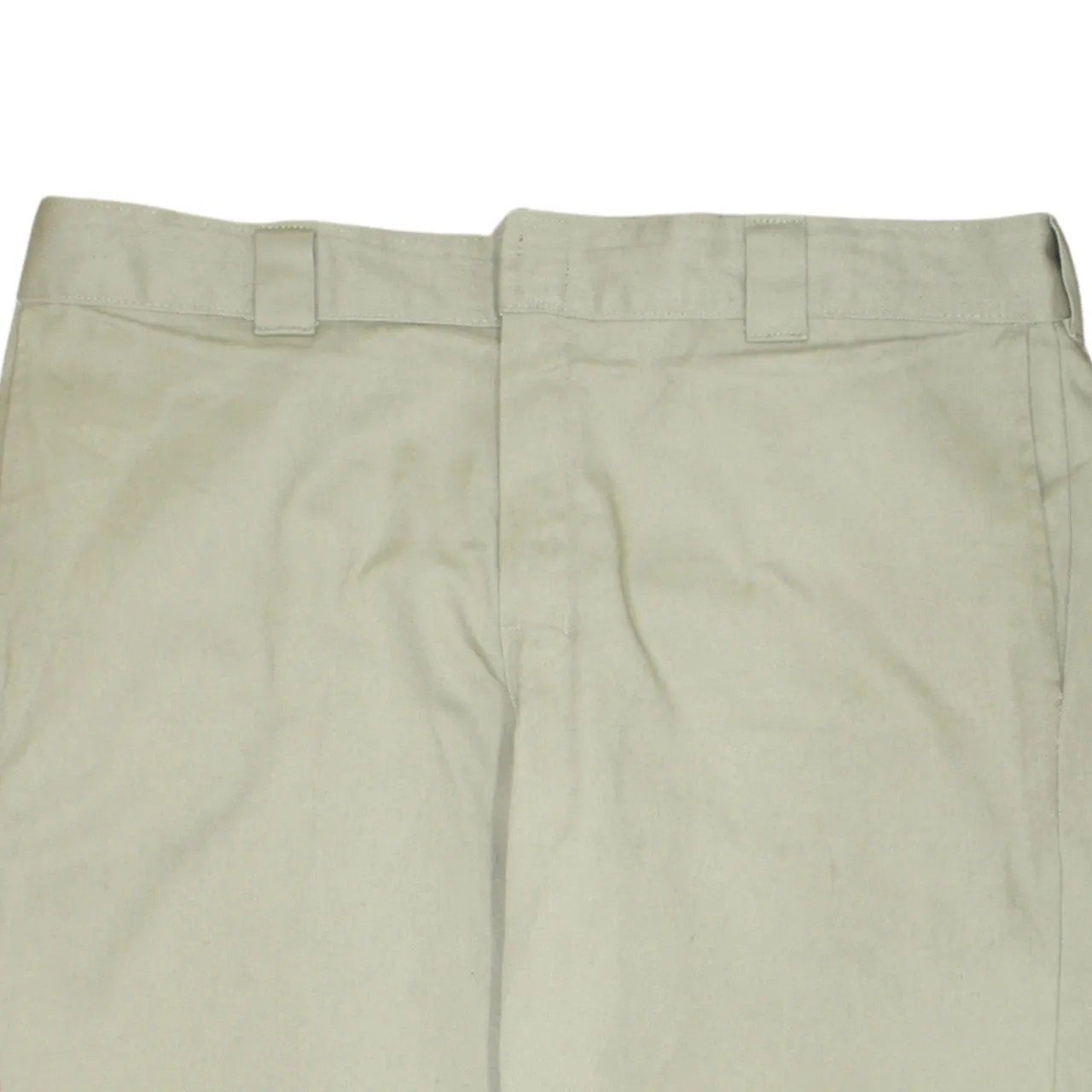 Dickies Beige Cream Trousers Men's 38 Work Chinos Straight Leg Button Pockets Pants sold by Vintage Club product image thumbnail 3