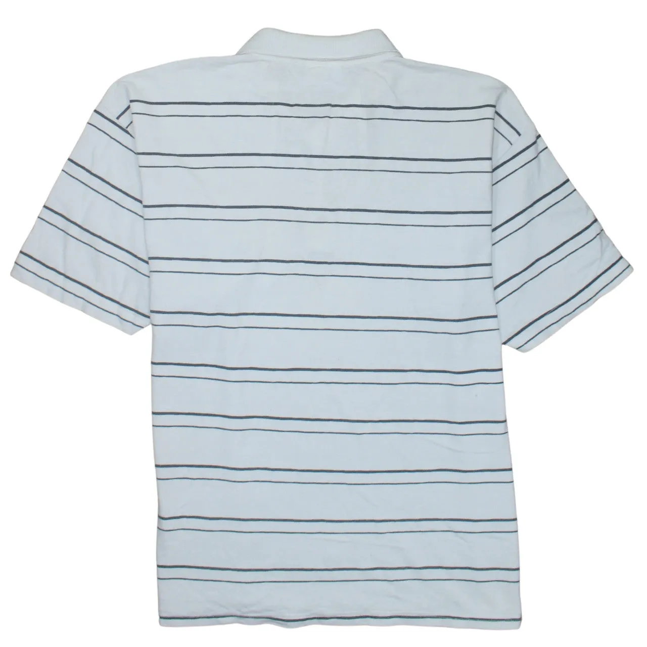 Lacoste White Striped Polo Shirt Women’s 3XL Embroidered Croc Logo Short Sleeve Top sold by Vintage Club product image thumbnail 2