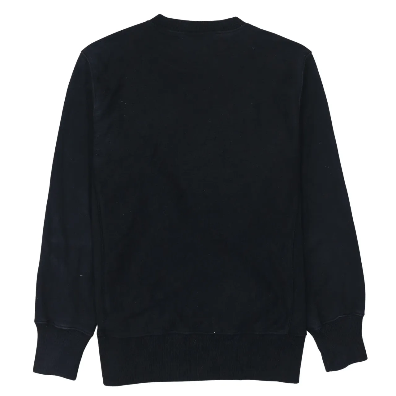 Champion Black Sweatshirt Women’s Large Embroidered C Logo Ribbed Cuffs Crewneck Pullover sold by Vintage Club product image thumbnail 2